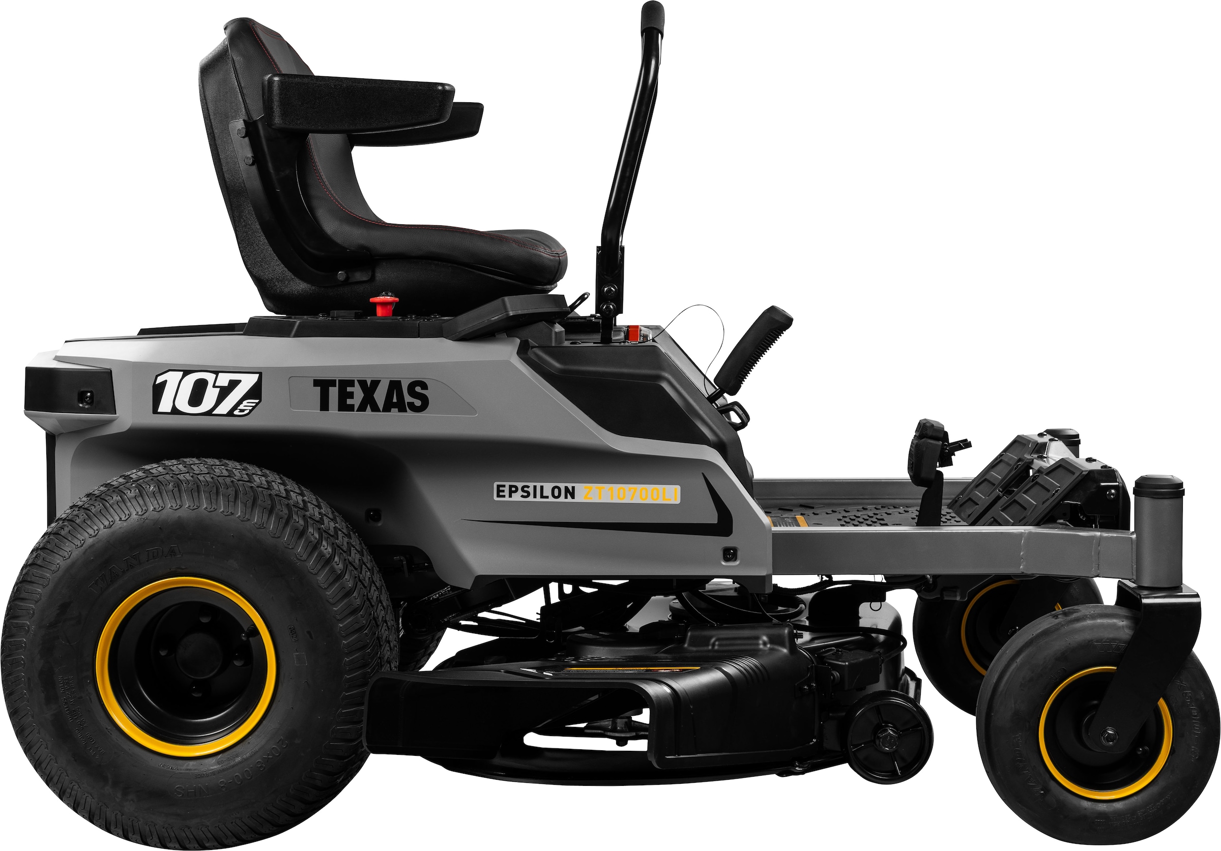 Texas Akku-Rasentraktor »Epsilon ZT10700Li« 72 V Akku, 12 Schnitthöhen