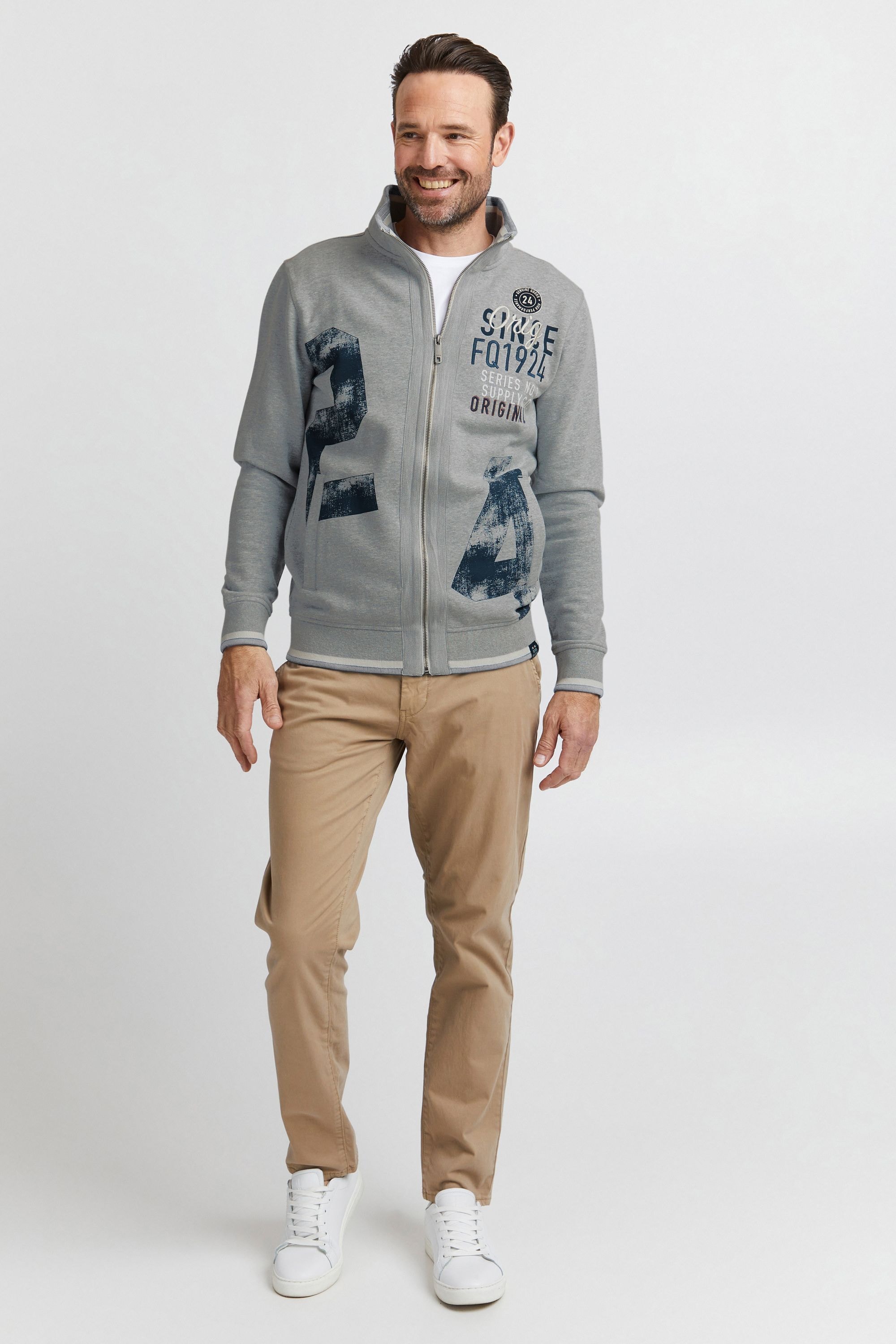 FQ1924 Sweatjacke »Sweatshirtjacke FQMagnus«