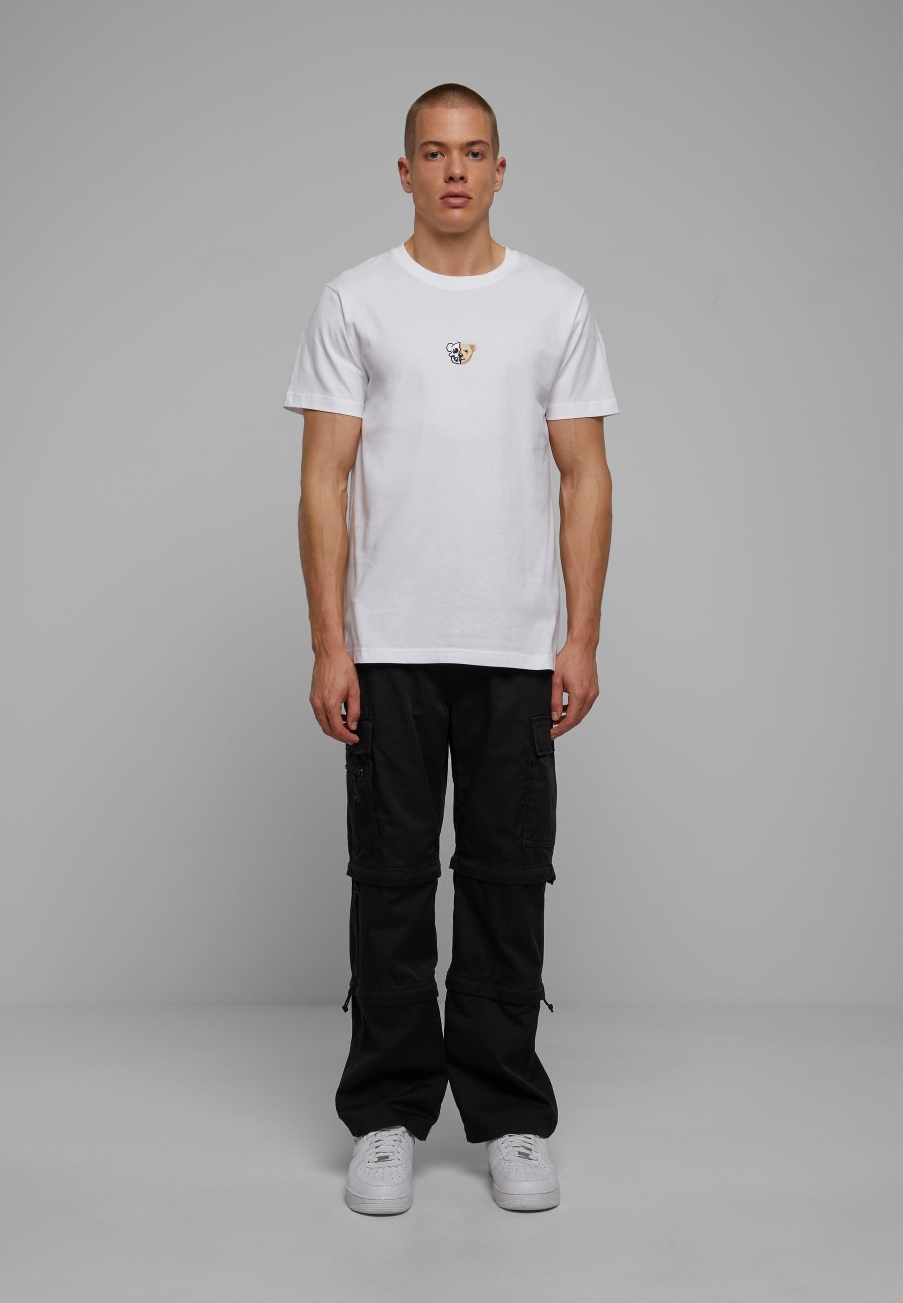 MisterTee T-Shirt »MisterTee Herren Skull Bear Tee« 1 Stk.