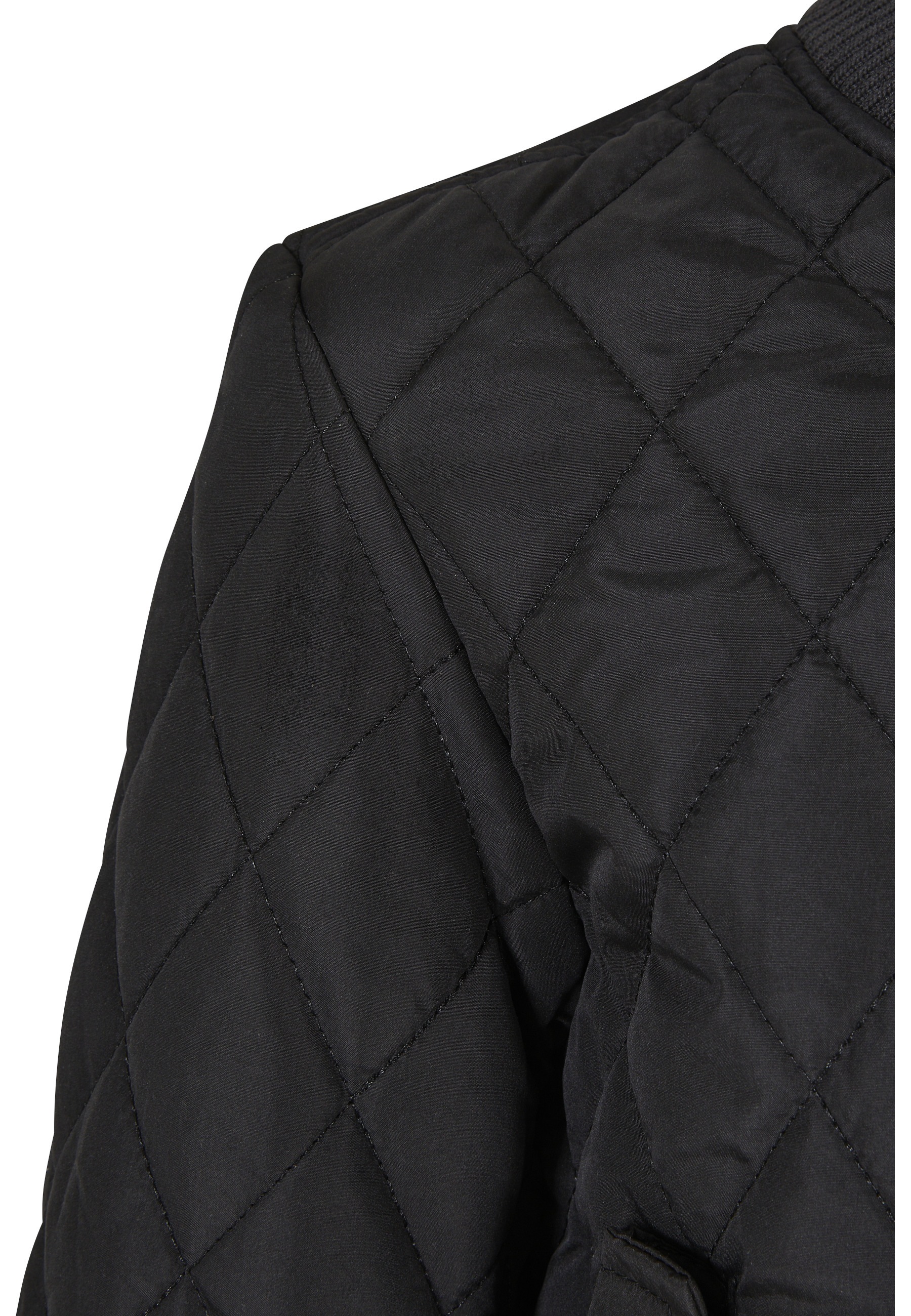 URBAN CLASSICS Allwetterjacke »Urban Classics Damen Girls Diamond Quilt Nylon Jacket« 1 Stk. tlg. ohne Kapuze