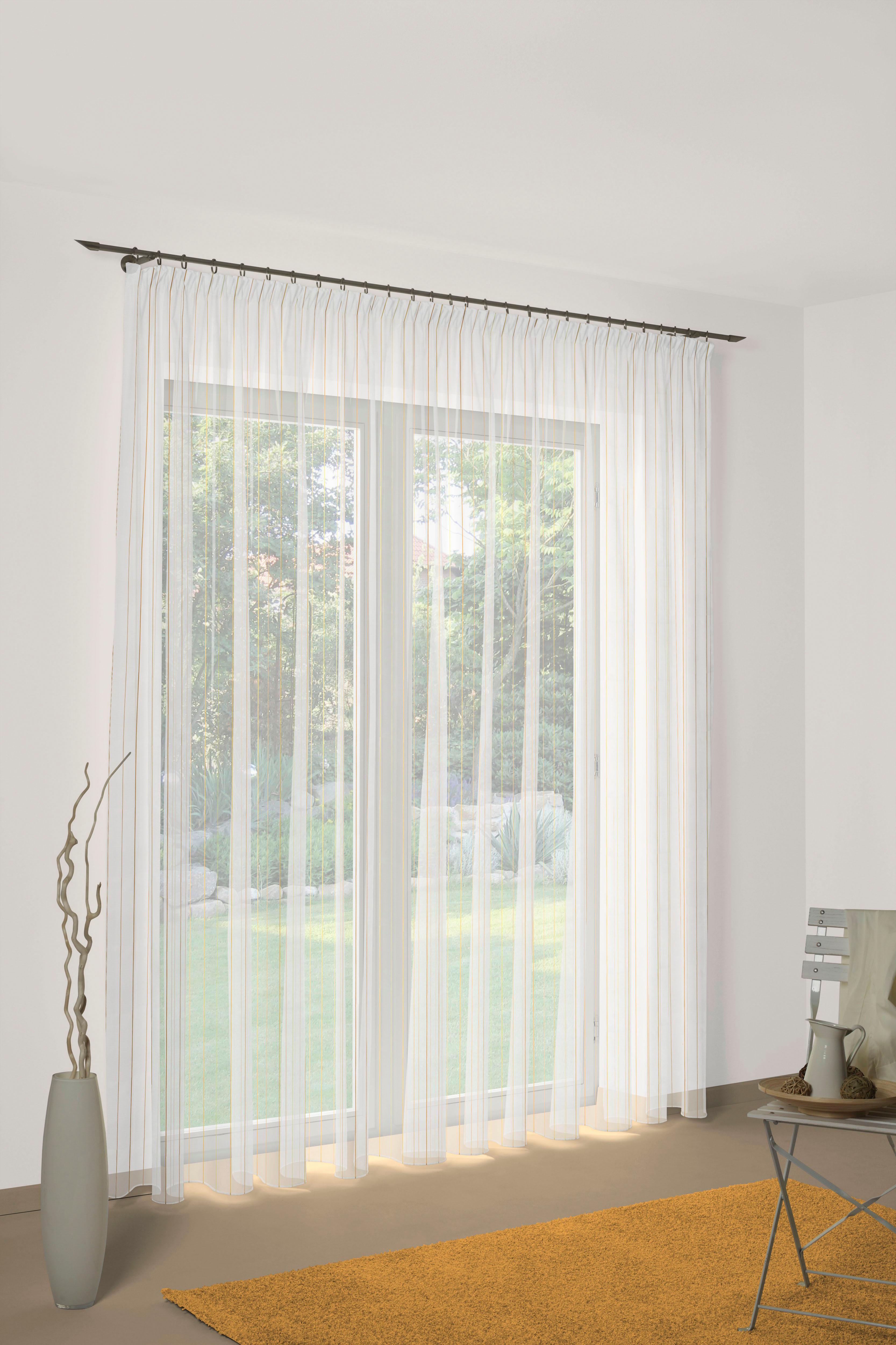 Wirth Gardine "7227" Faltenband 1 Stk. tlg. Store - Faltenband 1:3