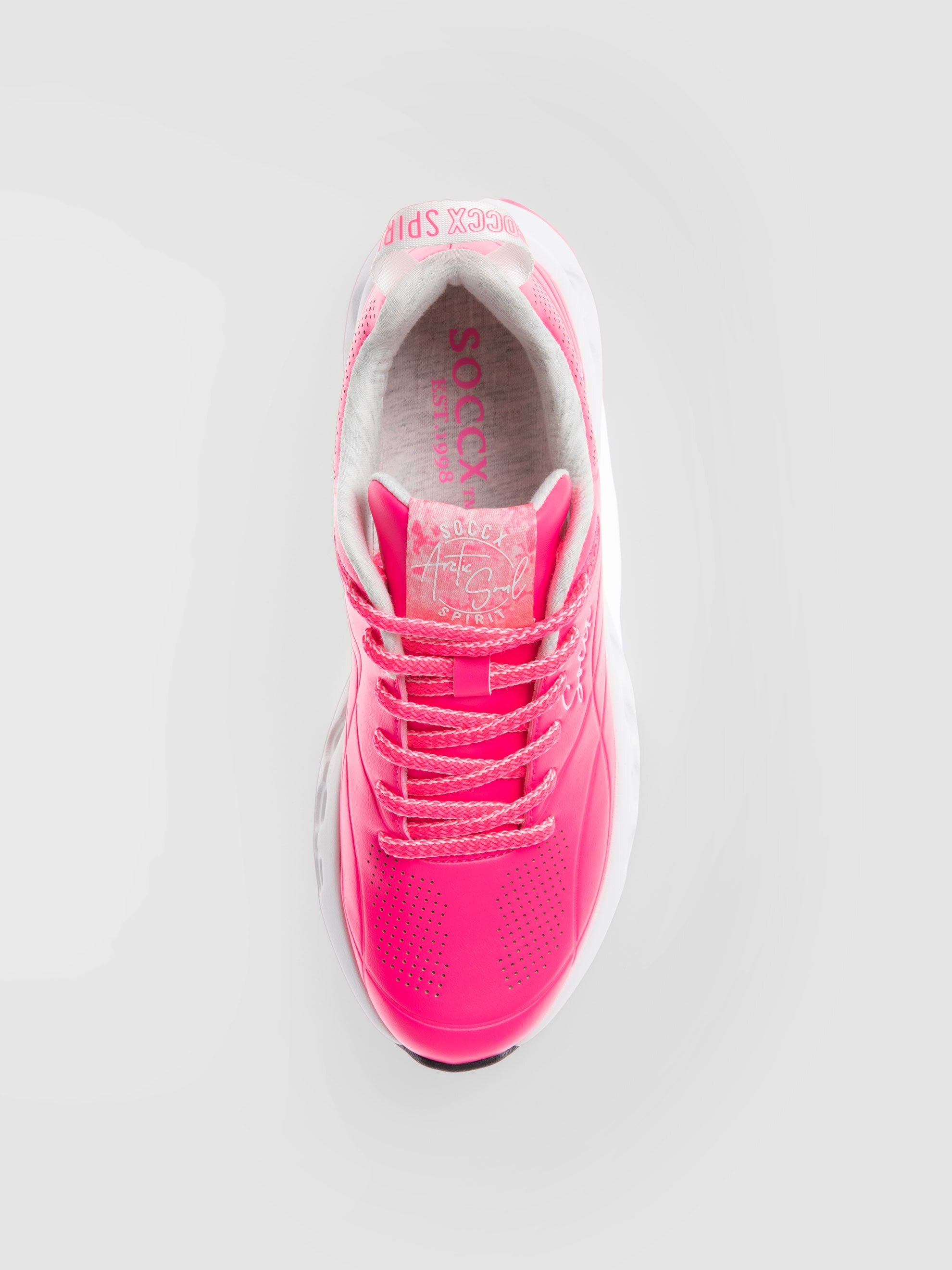 SOCCX Sneaker  mit Wechselfußbett