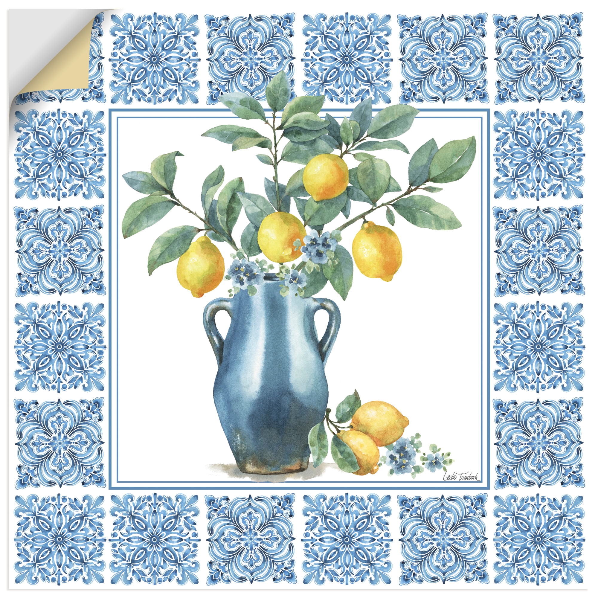 Artland "Le Citron V" Arrangements 1 Stk. tlg. als Alubild, Leinwandbild, Poster, Wandaufkleber in verschied. Größen