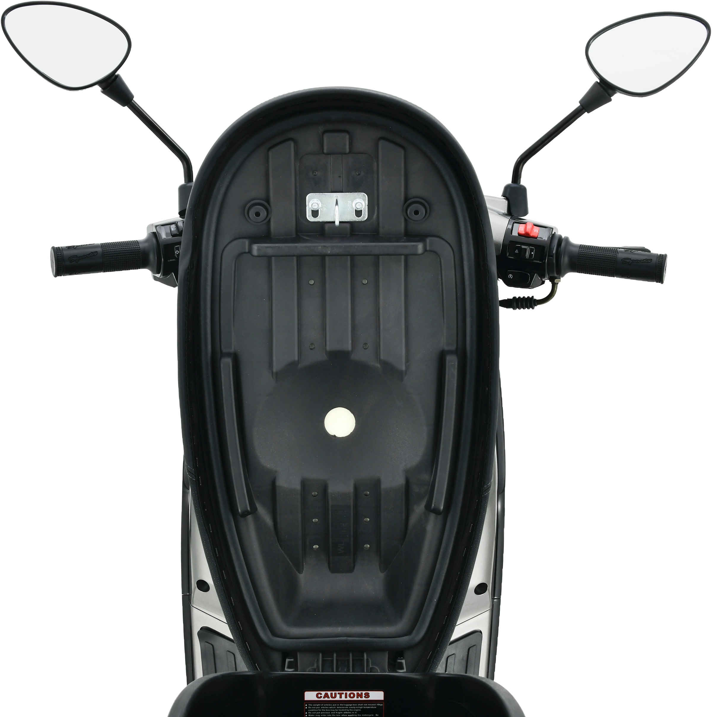 Alpha Motors Motorroller »Napoli 125 ccm 85 km/h EURO 5+ (mit/ohne Topcase)«, 125 cm³, 85 km/h, Euro 5, 9,38 PS