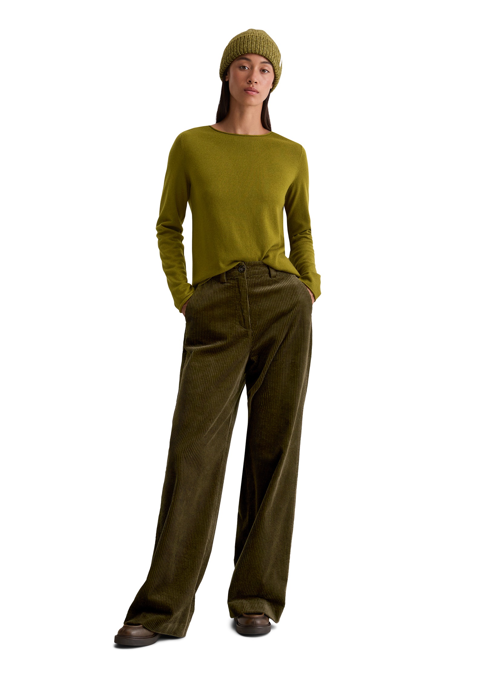 Marc O'Polo Strickpullover »aus softem Schurwolle-Mix«