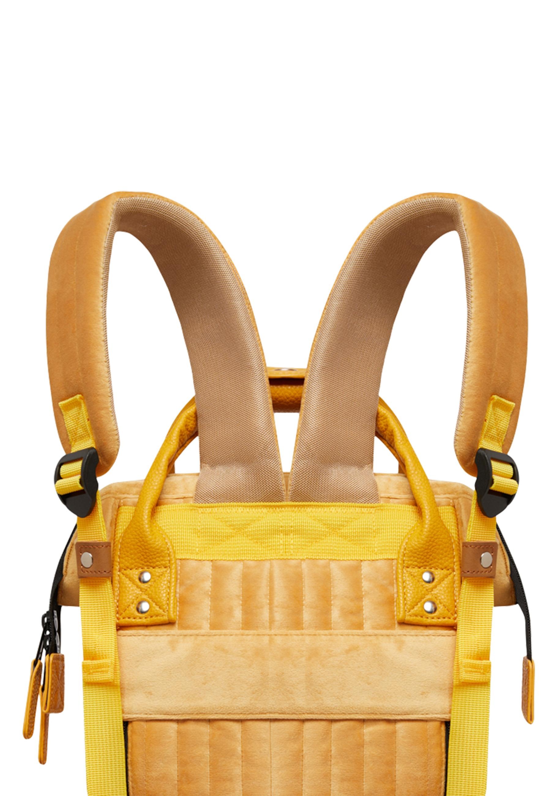 CABAIA Tagesrucksack »Adventurer S Quilted«, Gesteppter Rucksack mit austauschbaren Vordertaschen