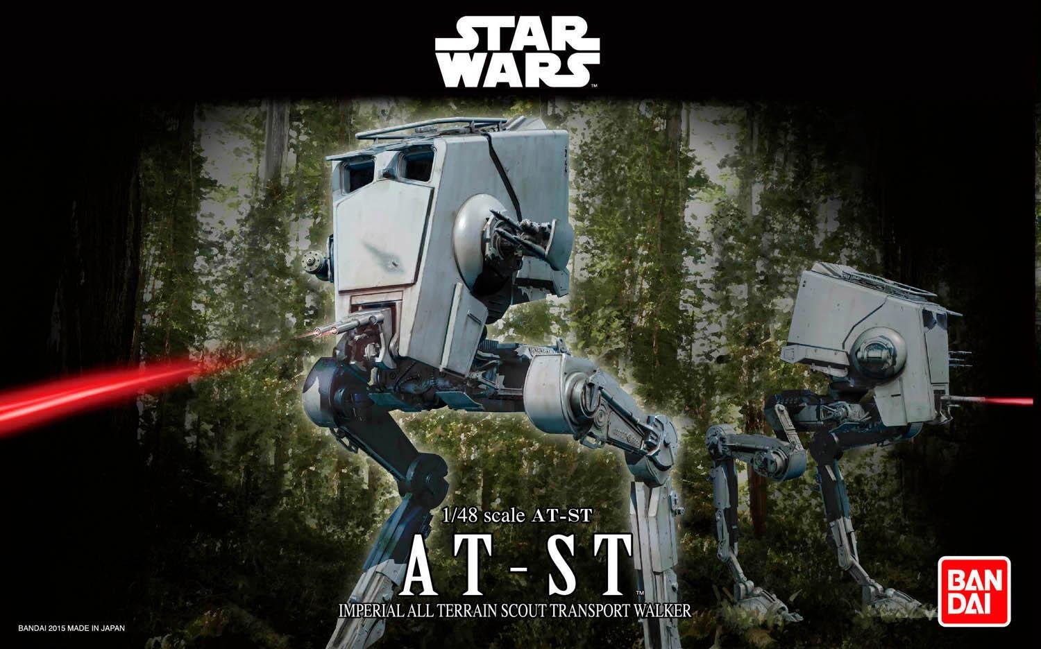 Bandai Modellbausatz »Star Wars AT-ST«, 1:48