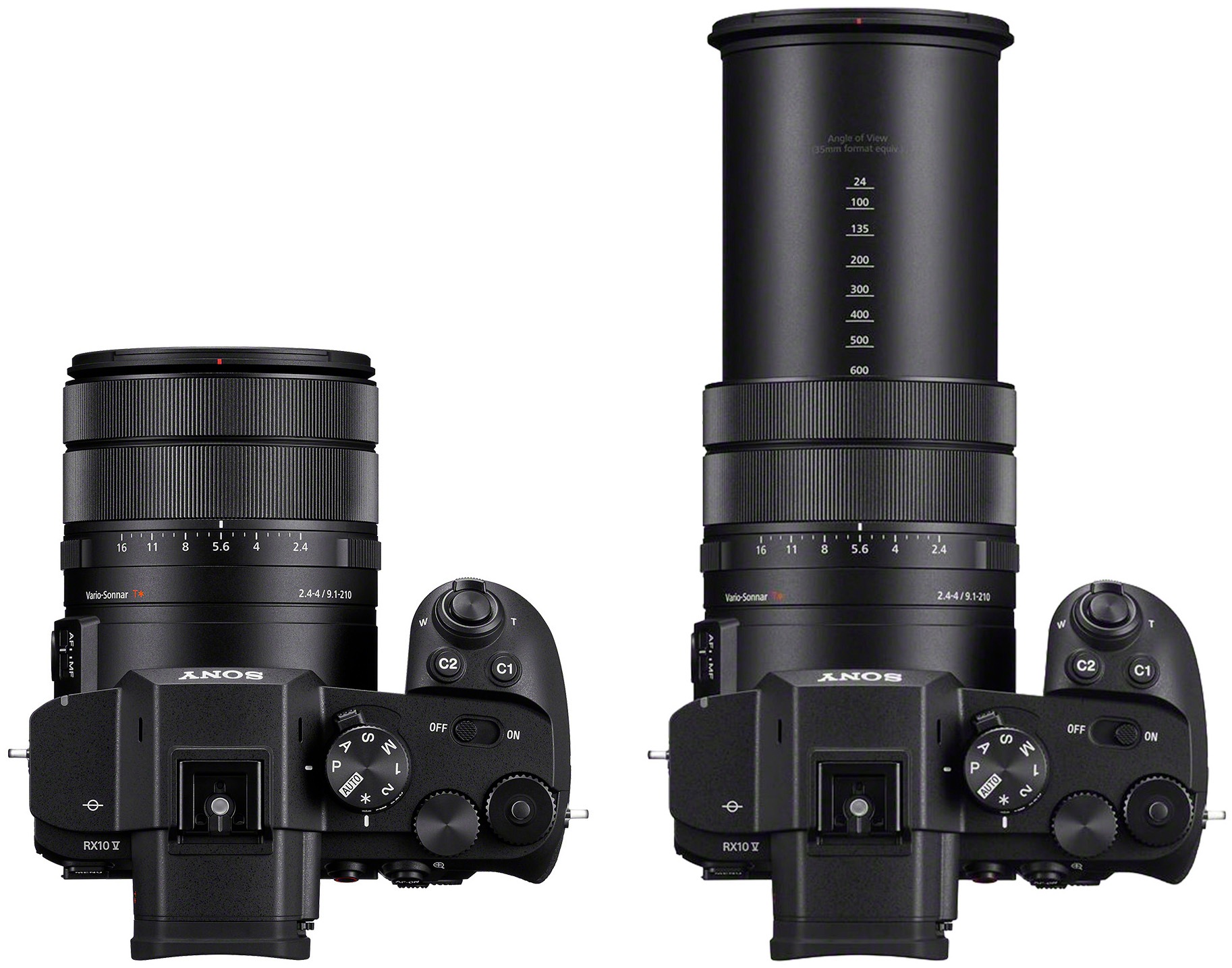 Sony Bridge-Kamera »DSC-RX10M5« ZEISS® Vario-Sonnar T* 24–600 mm11 F2.4–4.0 , 20,1 , Bluetooth | WLAN , inkl. Sony RX10 V | Kamera mit 24–600 mm High-Zoom, Echtzeit-Erkennungs-AF