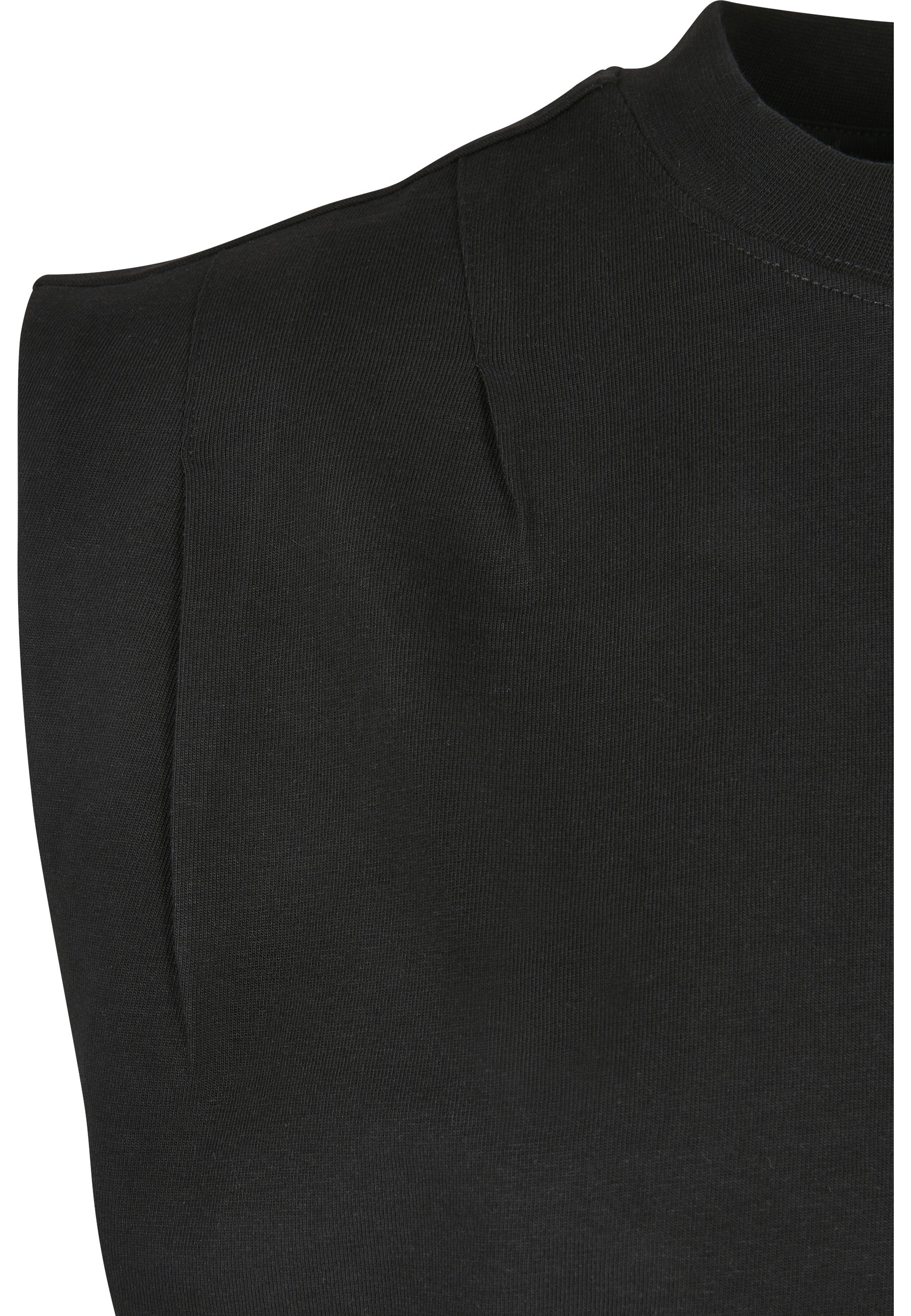 URBAN CLASSICS T-Shirt »Urban Classics Damen Ladies Organic Heavy Pleated Shoulder Top« 1 Stk.