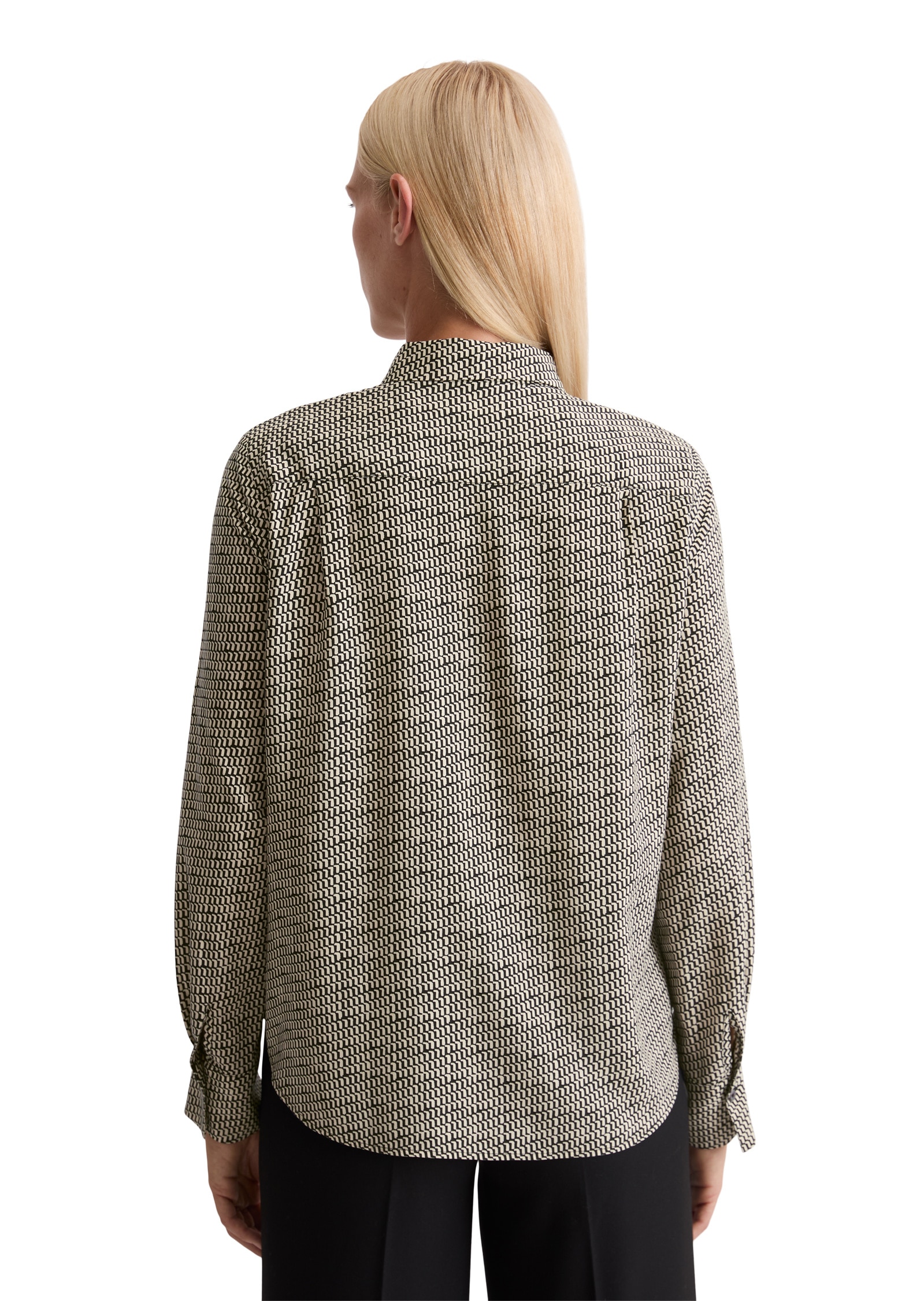 Marc O'Polo Langarmbluse »aus fließender Viskose«