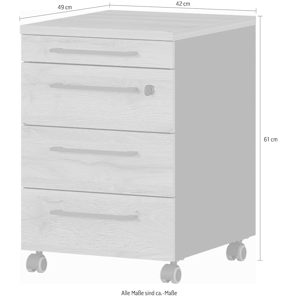 GERMANIA Rollcontainer »GW-Agenda«