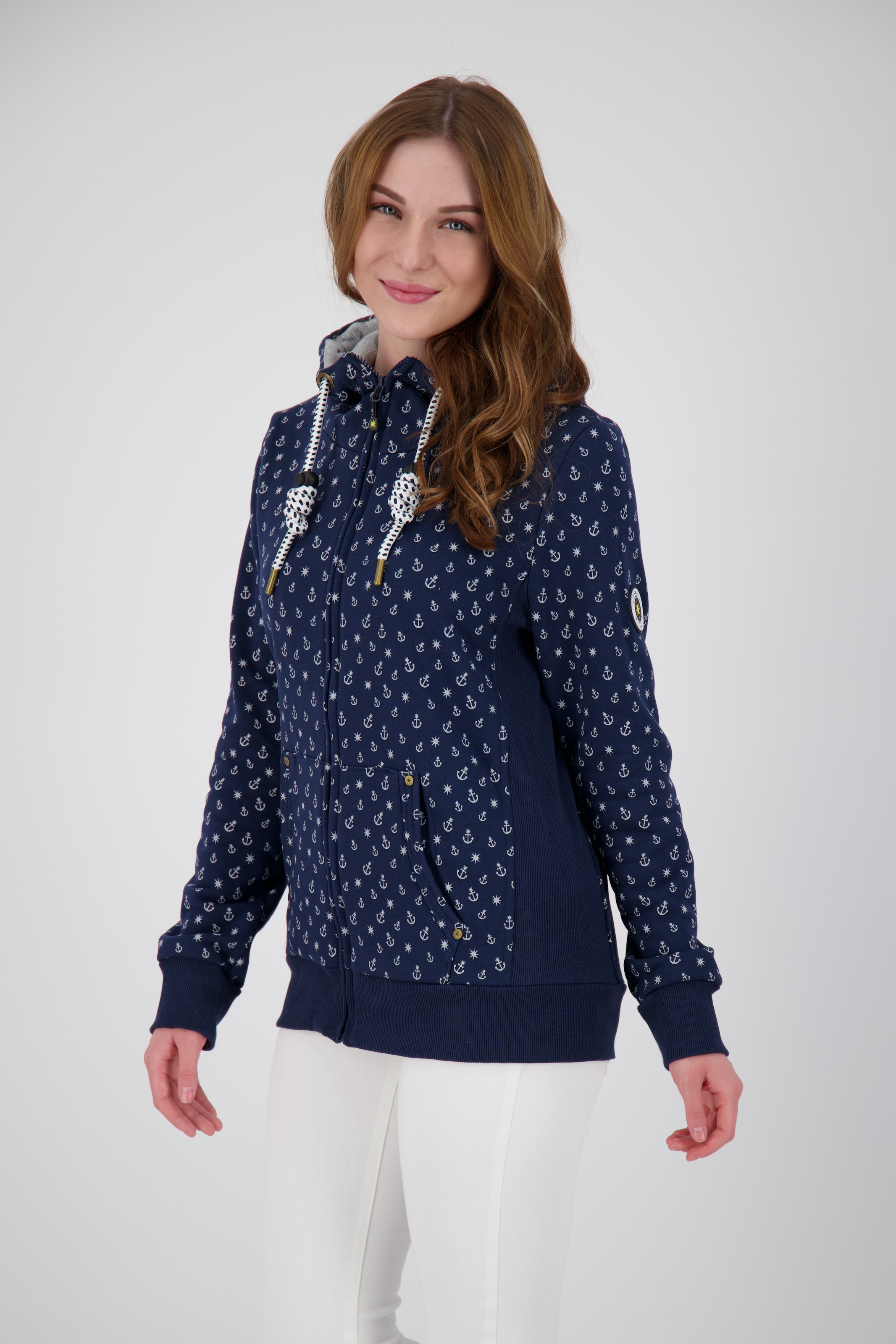 ankerglut Kapuzensweatshirt "ANCHORAGE Women", in lässigem Oversized-Schnit günstig online kaufen