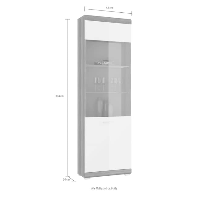 INOSIGN Vitrine »Siena«, Höhe 184 cm bestellen | BAUR