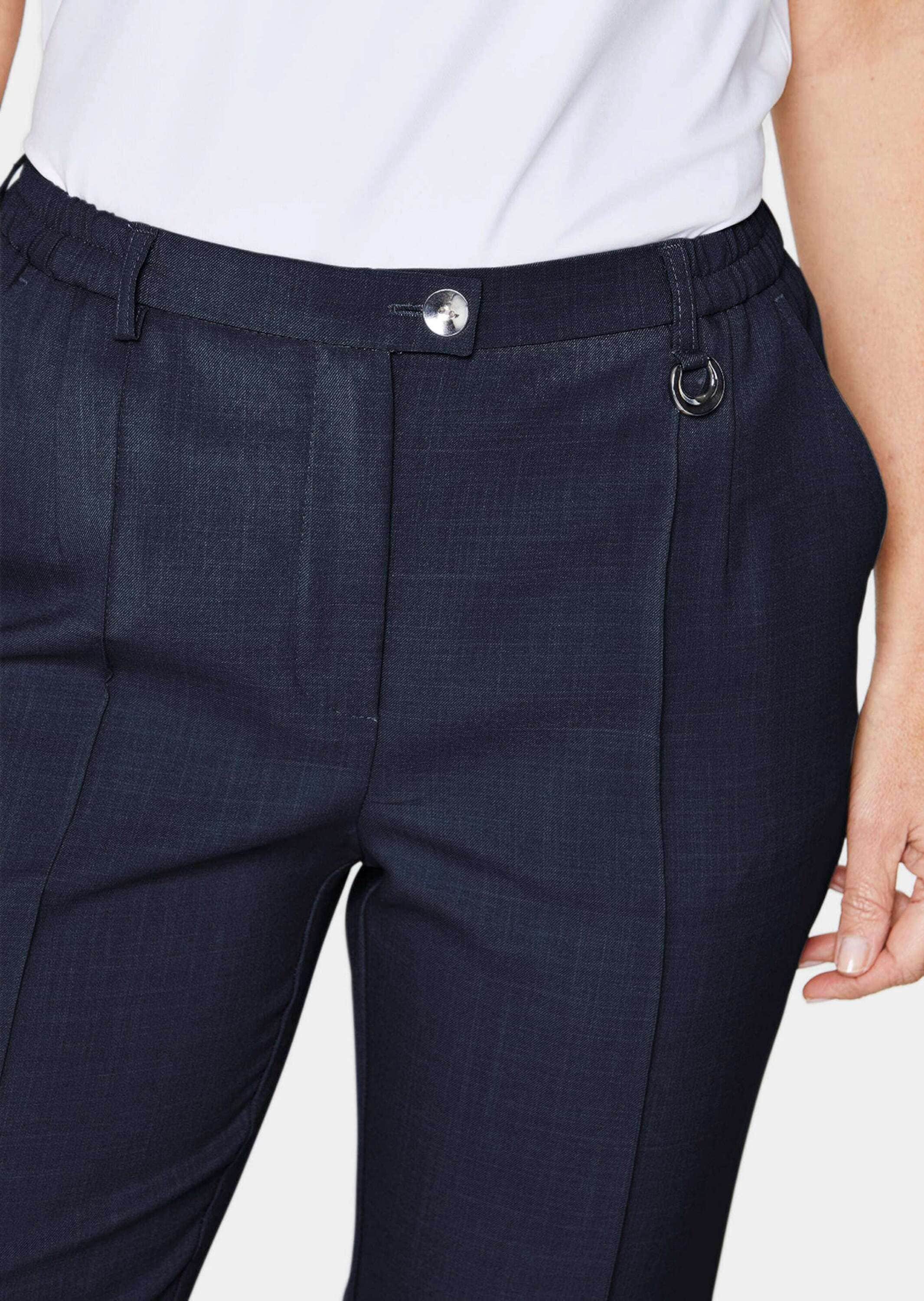GOLDNER 2-in-1-Hose »Knitterarme Hose Carla mit SilverFresh-Ausrüstung«