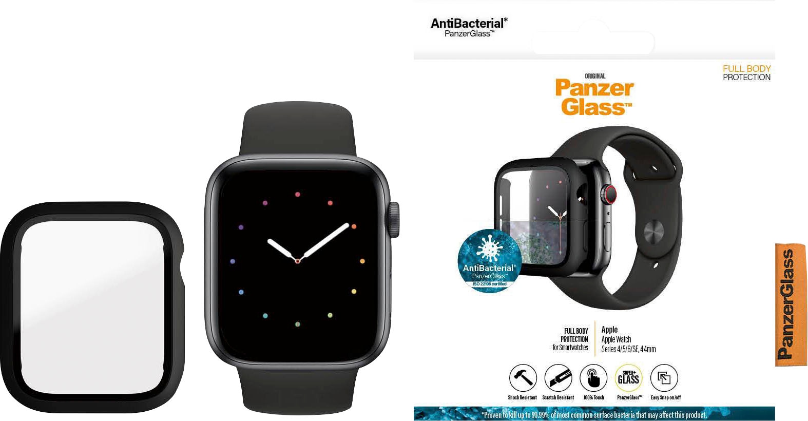 PanzerGlass Displayschutzglas »3643«, für Watch 4/5/6/SE (44 mm)
