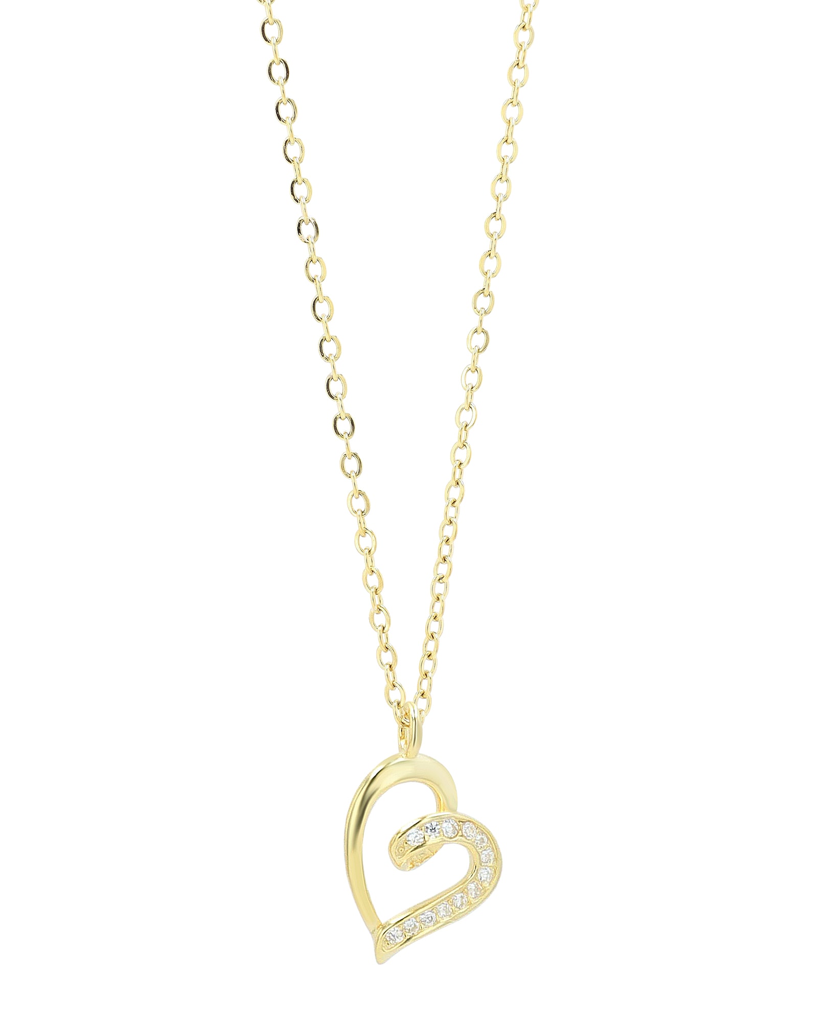 Adelia´s Kette ohne Anhänger »Damen Halskette mit Anhänger – Herz aus 925 Silber« Ideal zum Verschenken – schlicht und stilvoll