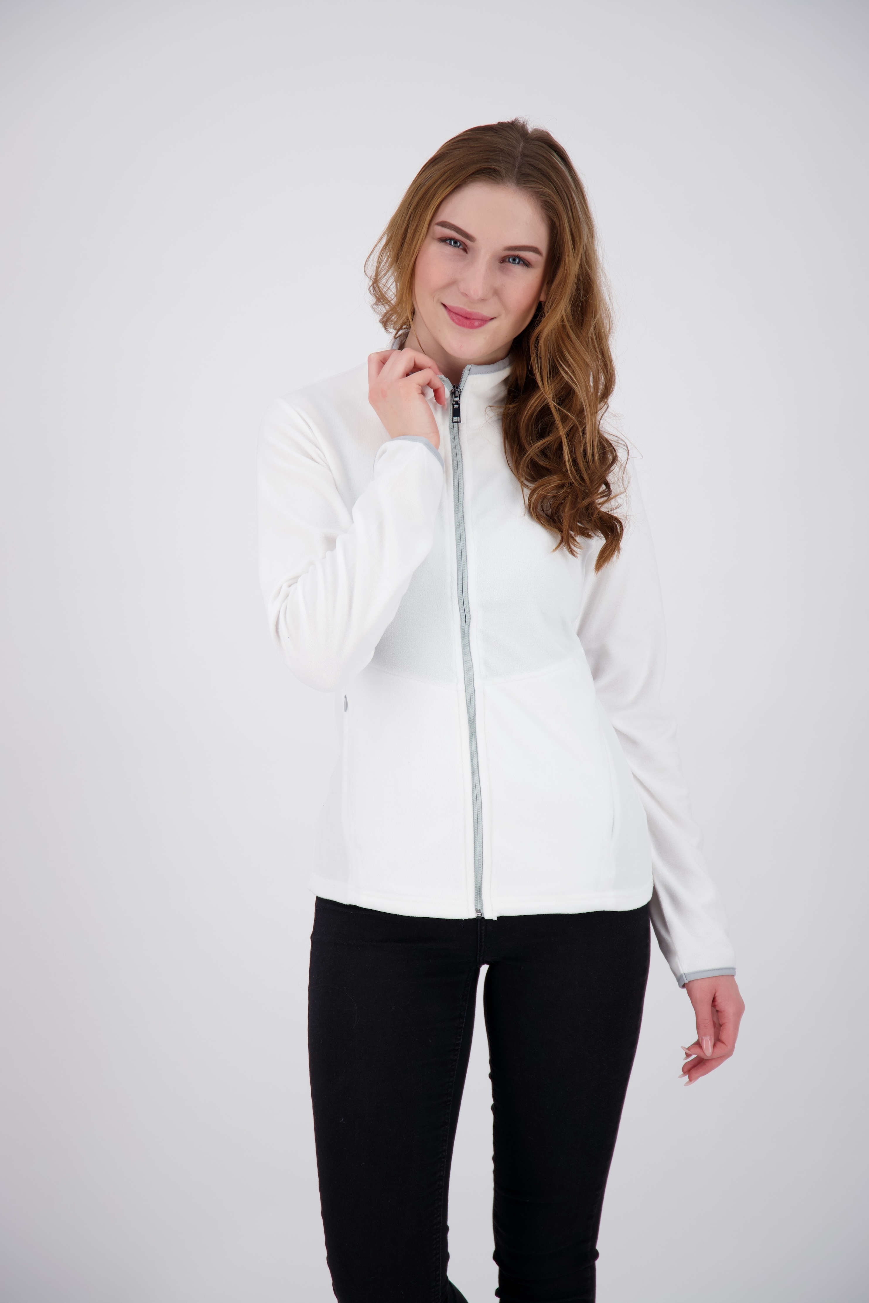 DEPROC Active "DECORAH II WOMEN" weiche Fleecejacke in traditioneller Optik
