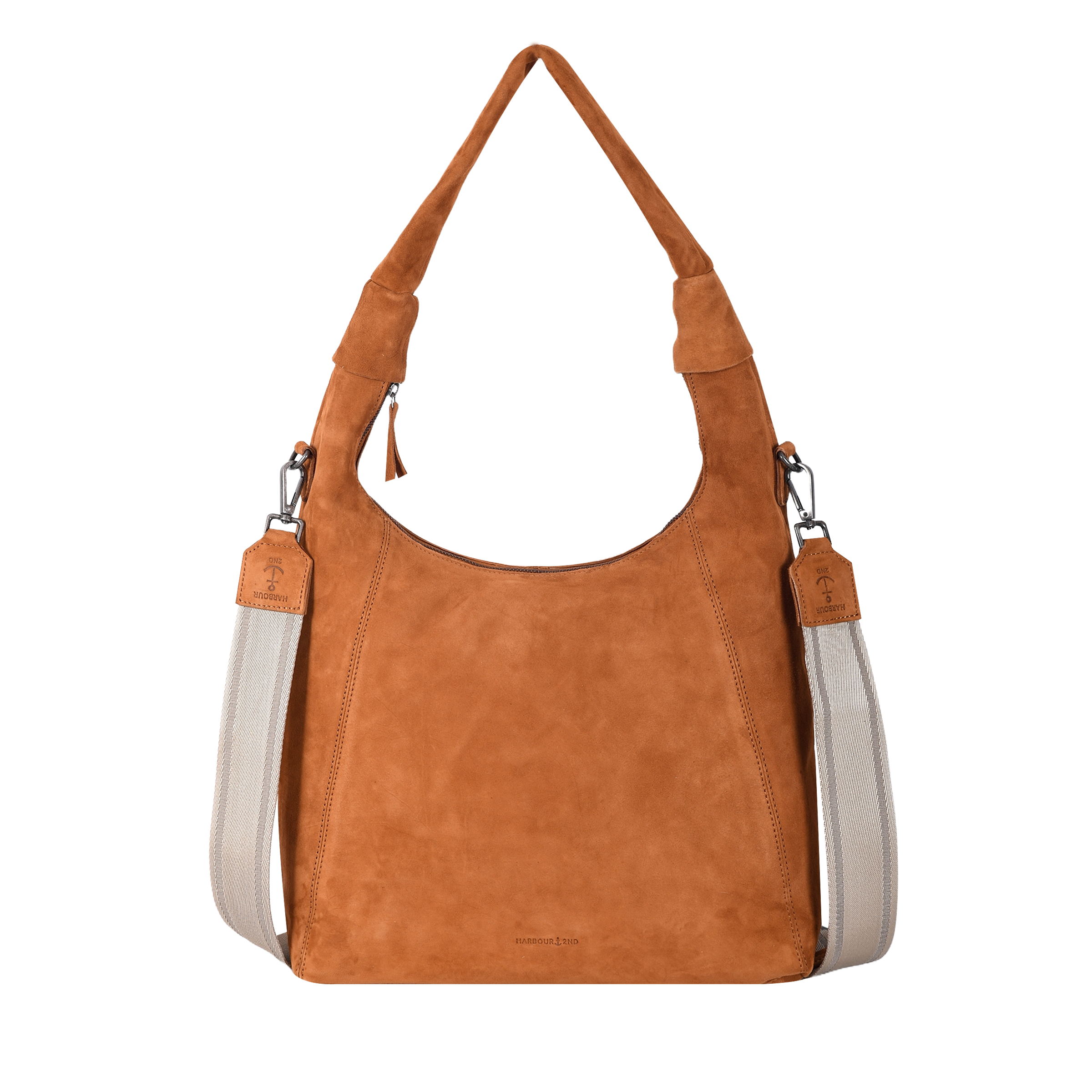 HARBOUR 2nd Hobo "Laurine" Velourleder günstig online kaufen