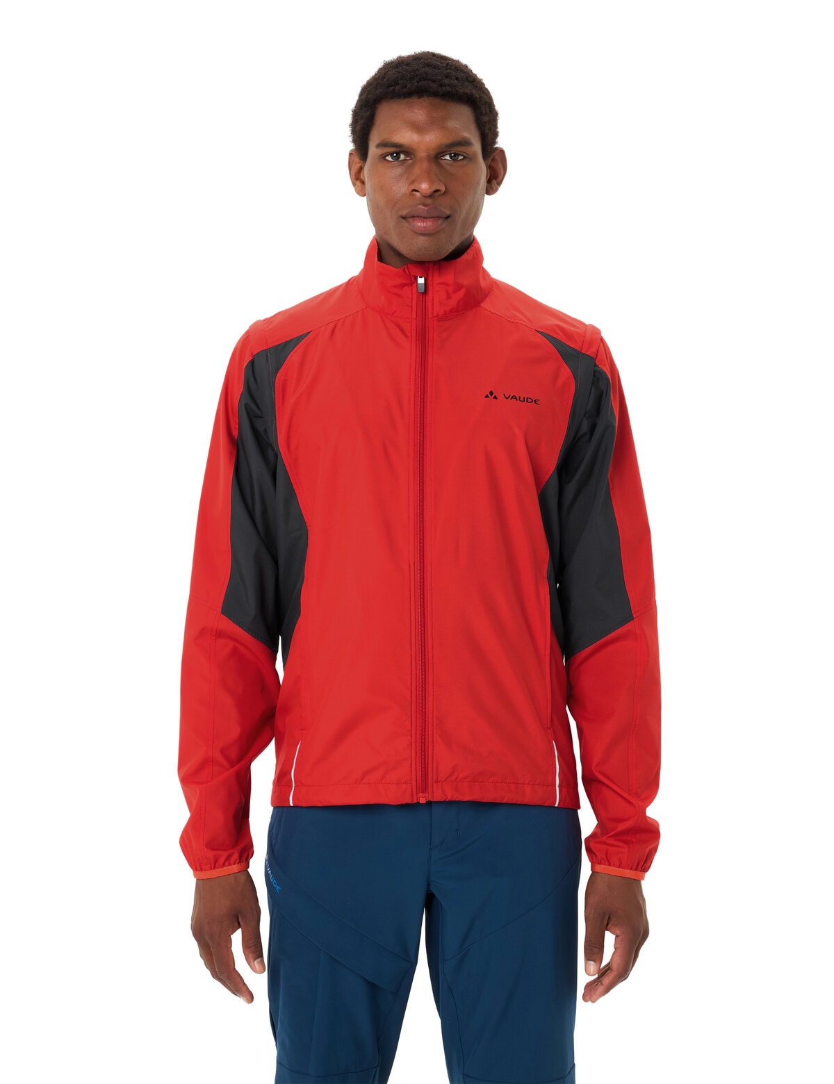 VAUDE Fahrradjacke »Men's Dundee Classic ZO Jacket« ohne Kapuze für Radsport und Outdoor-Aktivitäten, winddicht, wasserabweisend
