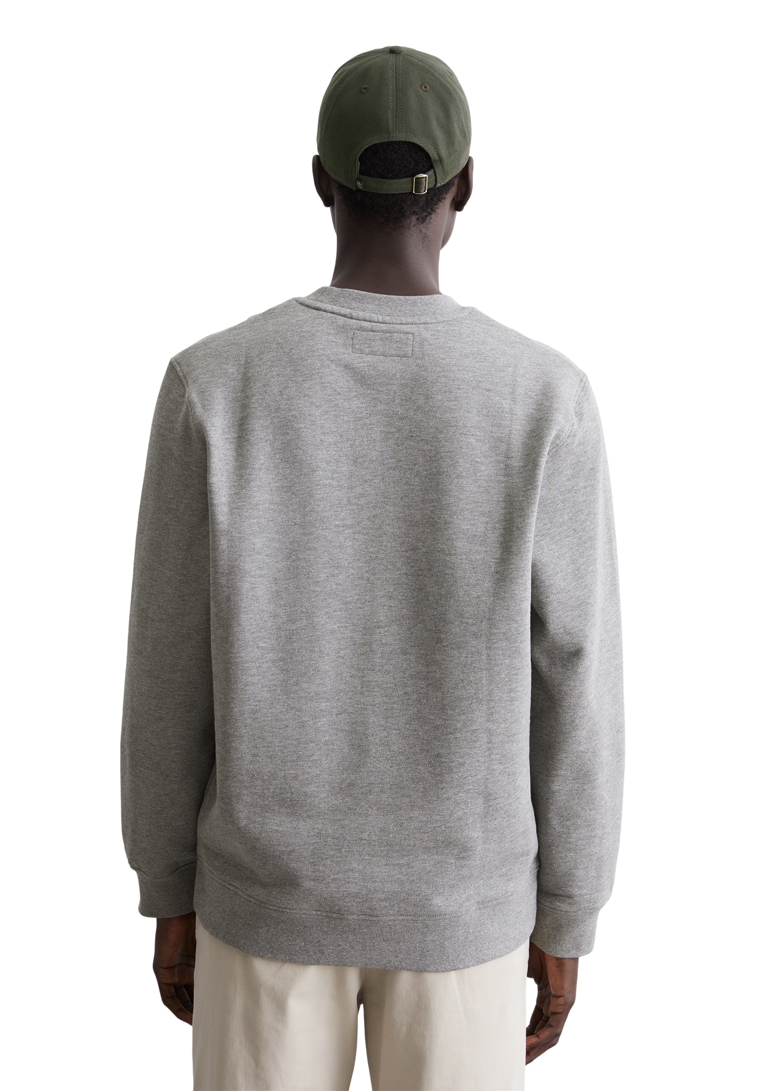 Marc O'Polo Sweatshirt, mit leicht unregelmäßiger Slub-Sweat-Struktur