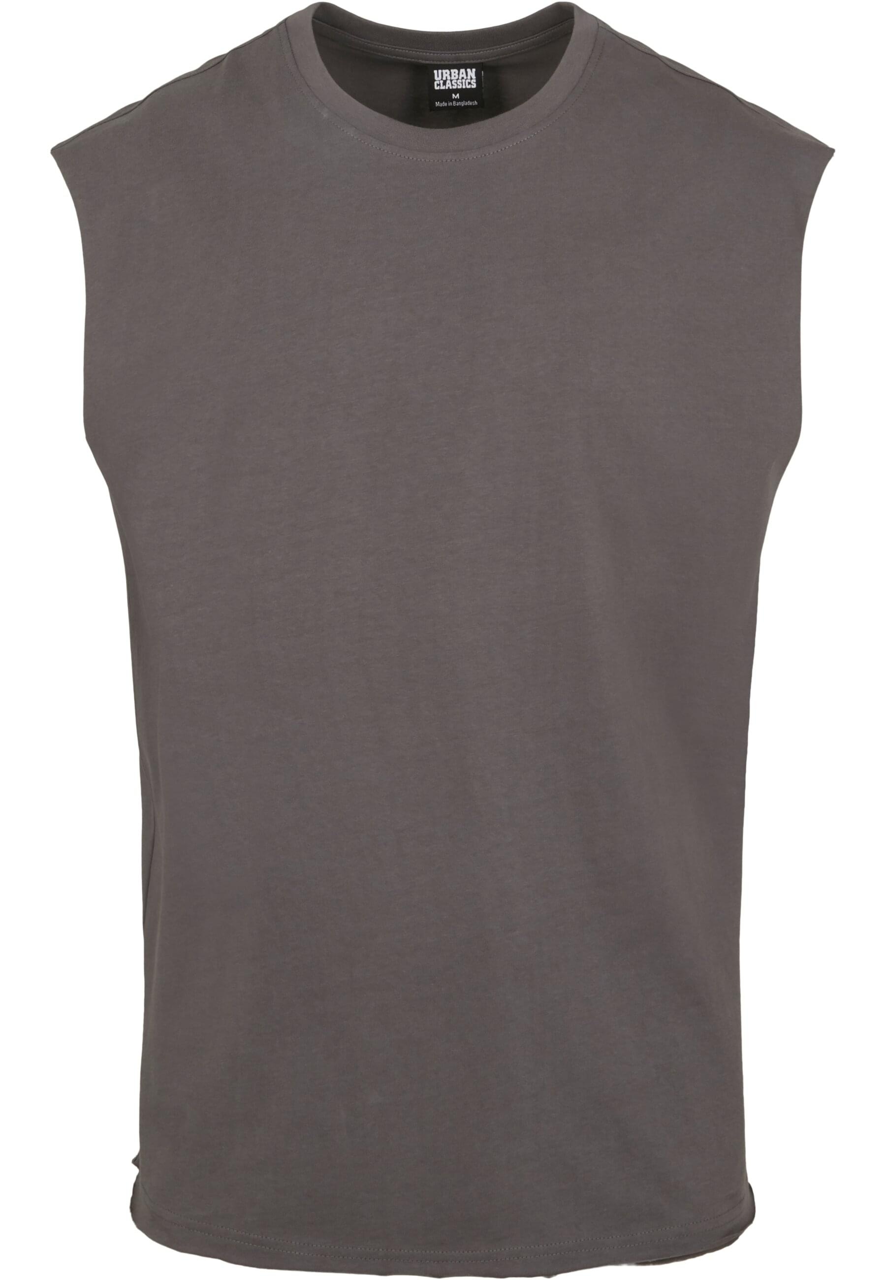 URBAN CLASSICS T-Shirt "Urban Classics Herren Open Edge Sleeveless Tee" günstig online kaufen