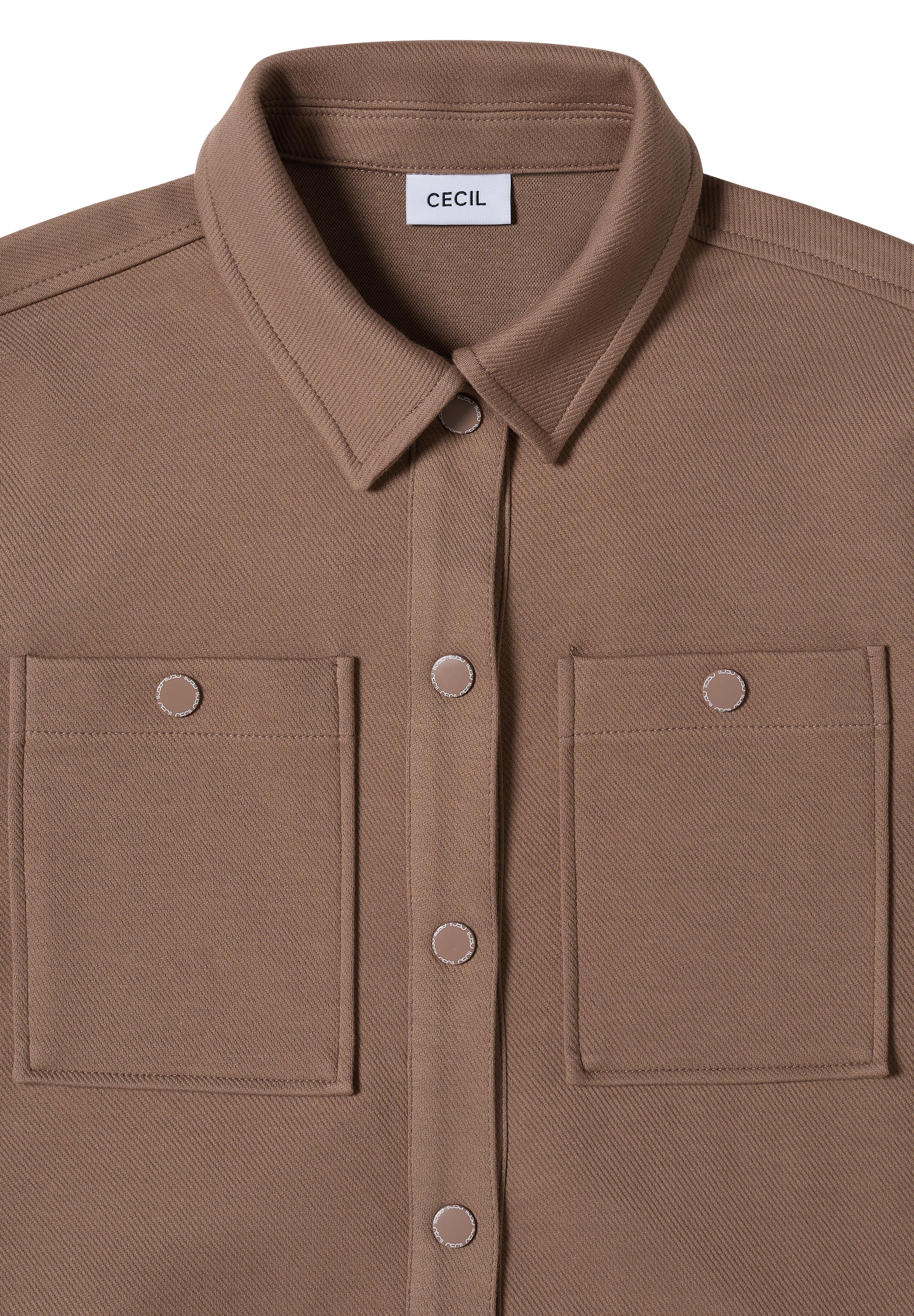 Cecil Kurzjacke ohne Kapuze mit Strick-Struktur