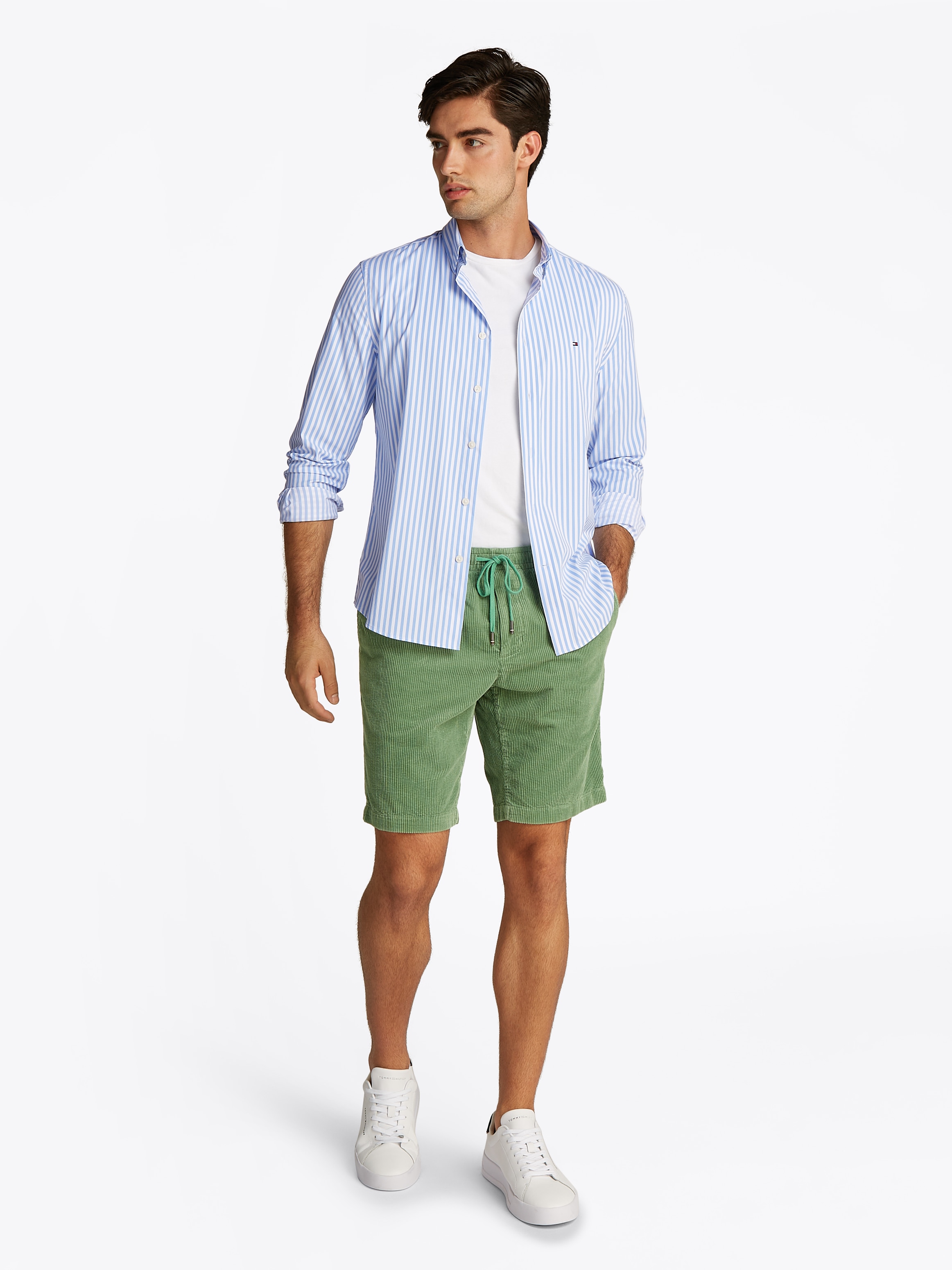 Tommy Hilfiger Langarmhemd »PERFORMANCE STRIPE RF SHIRT«