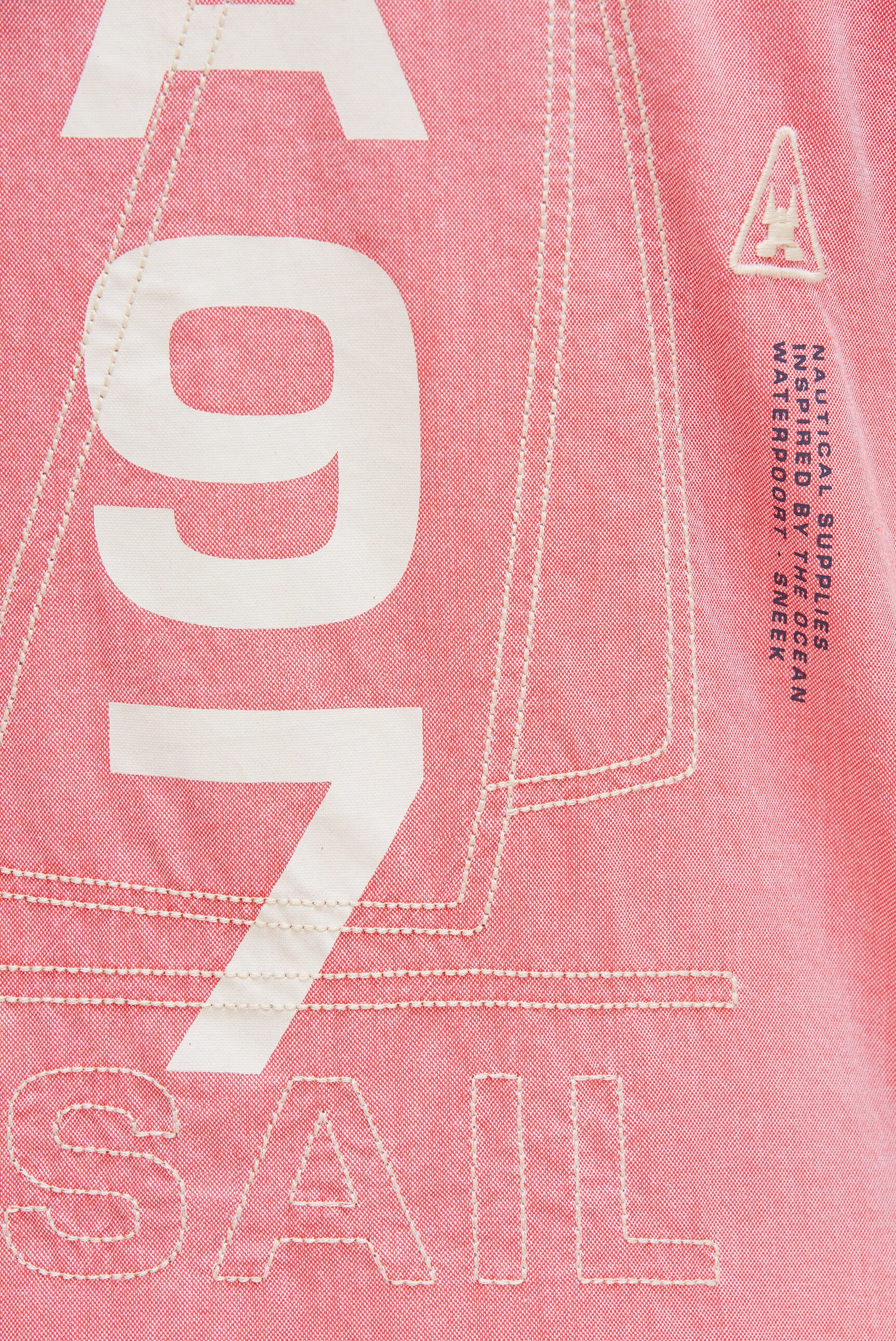 Gaastra Langarmhemd mit reflektierenden Tapes