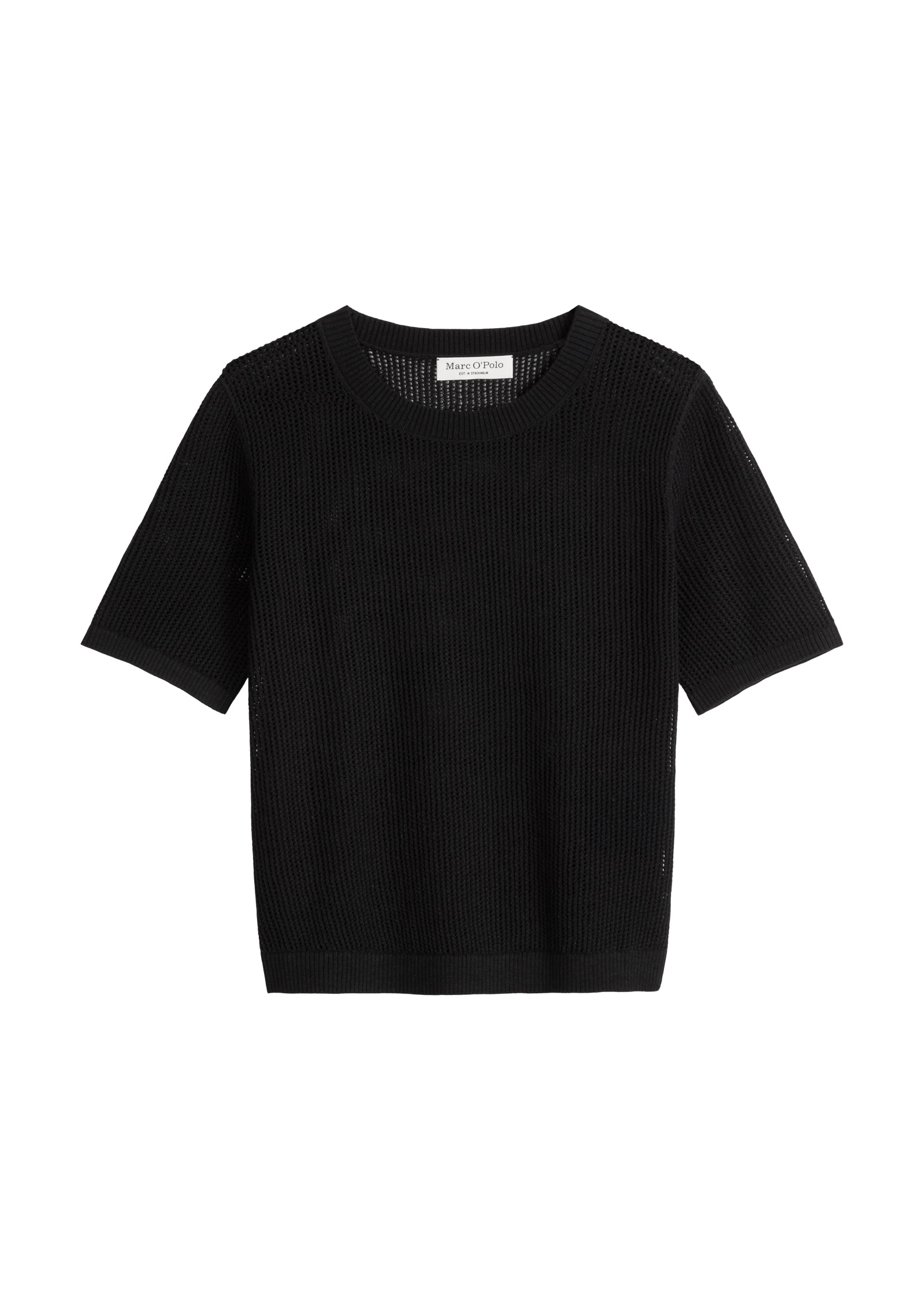 Marc O'Polo Strickpullover »aus Baumwolle-Leinen-Slub-Garn«