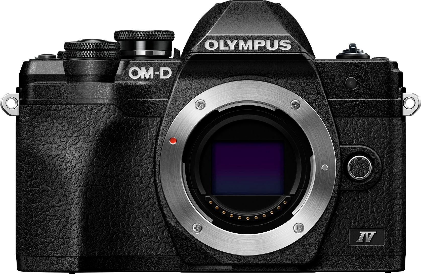 Olympus Systemkamera-Body »E-M10 Mark IV«, 20,3 MP, Bluetooth-WLAN (WiFi), +BLS-50, F-5AC USB-AC Adapter, USB cable, Shoulder Strap