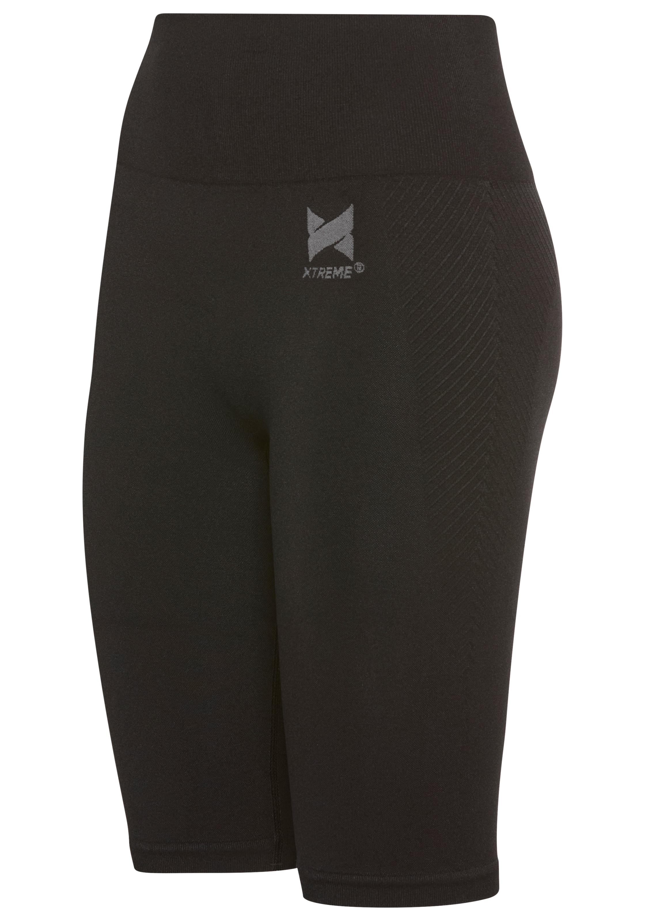 XTREME sockswear Sporthose, Radler mit nahtlosem Design