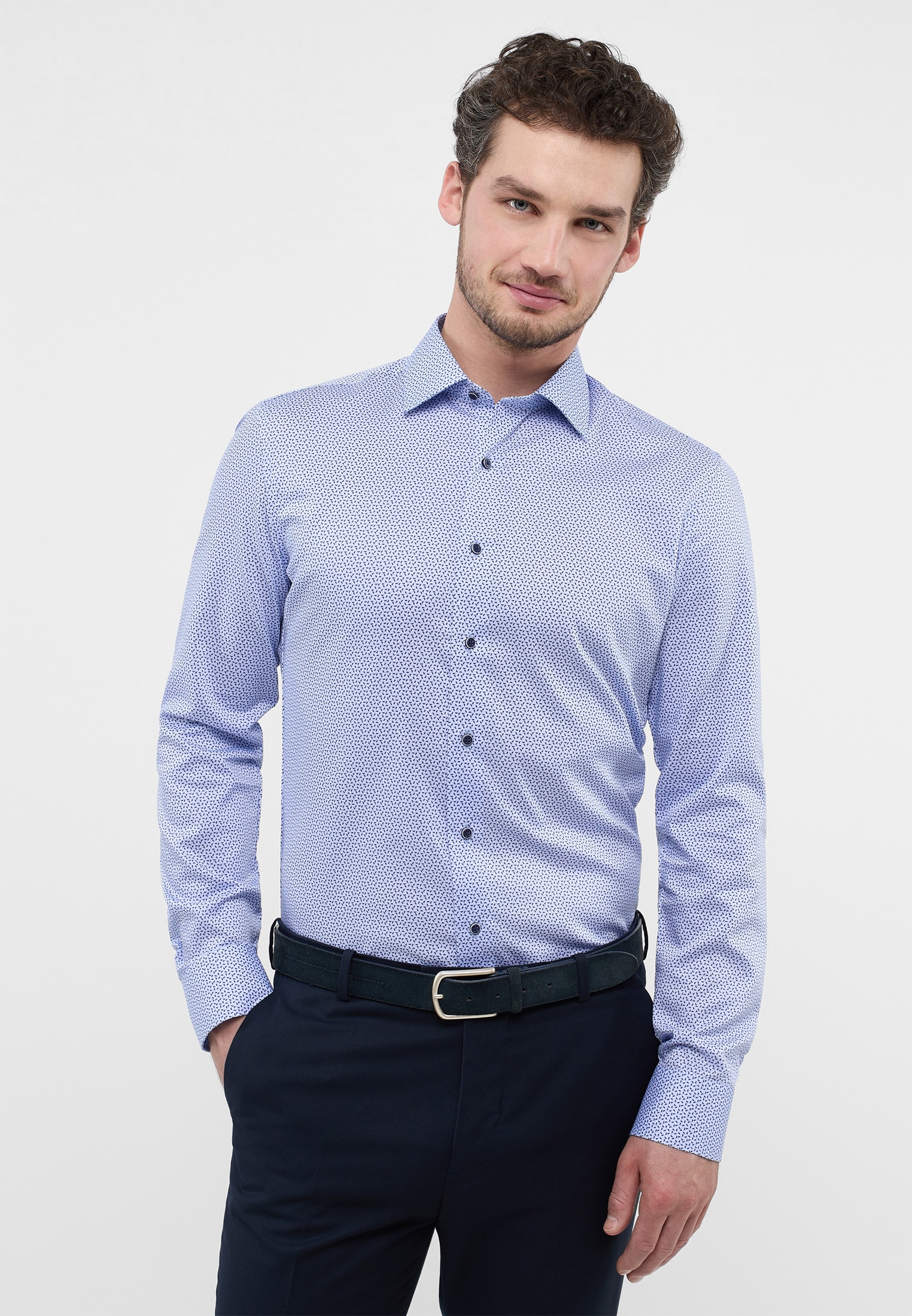 Eterna Langarmhemd "SLIM FIT" günstig online kaufen