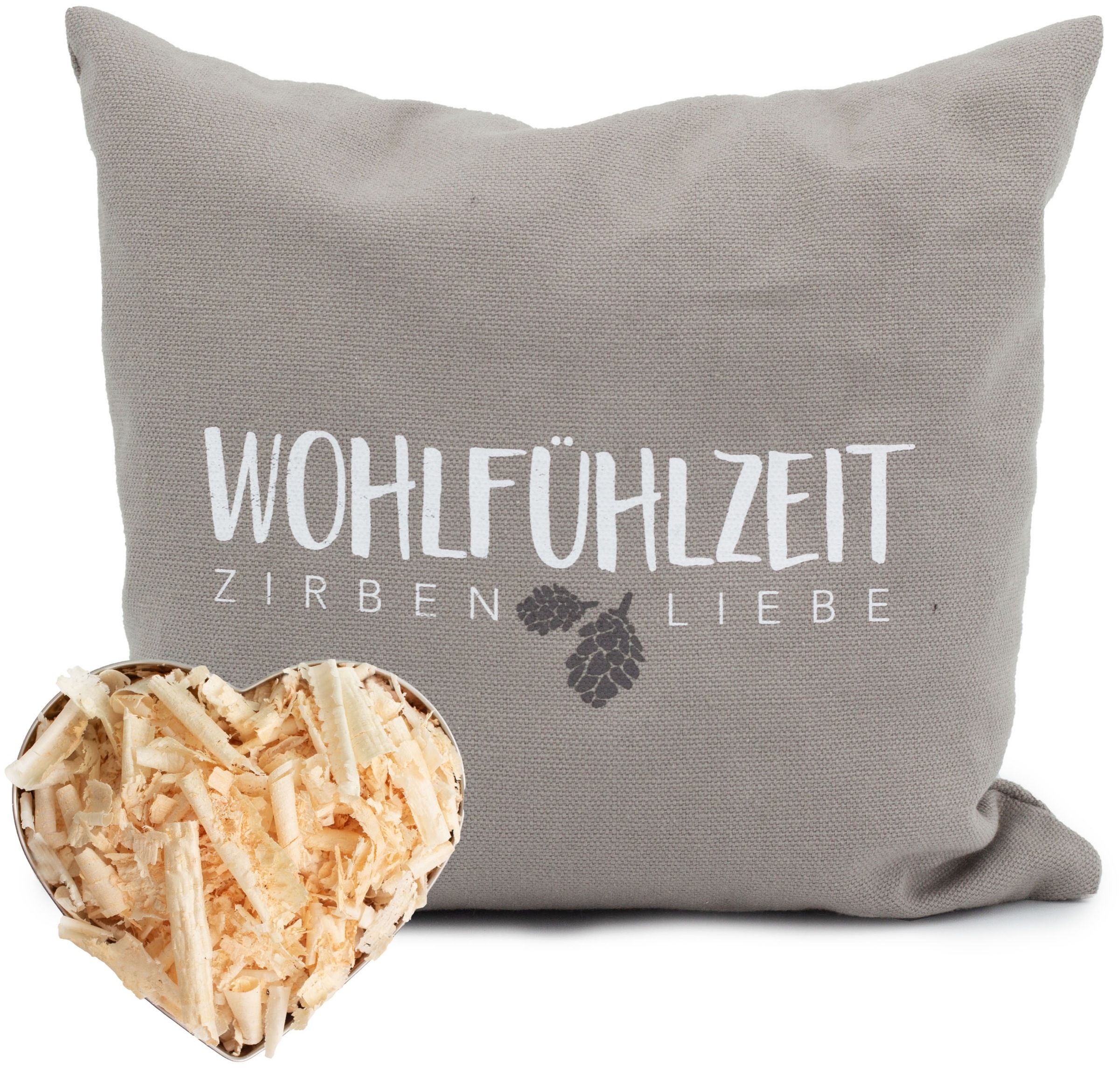 herbalind Zirbenkissen "Zirbenkissen, Kissen in 25x25cm und 40x40cm" Gefüll günstig online kaufen