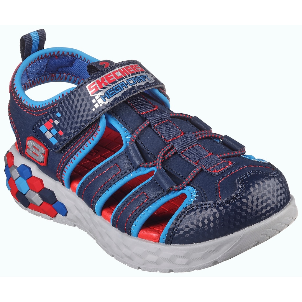 Skechers Kids Sandale »J - SKECHERS BOYS«, Sommerschuh, Klettschuh, Sandalette, für Maschinenwäsche geeignet