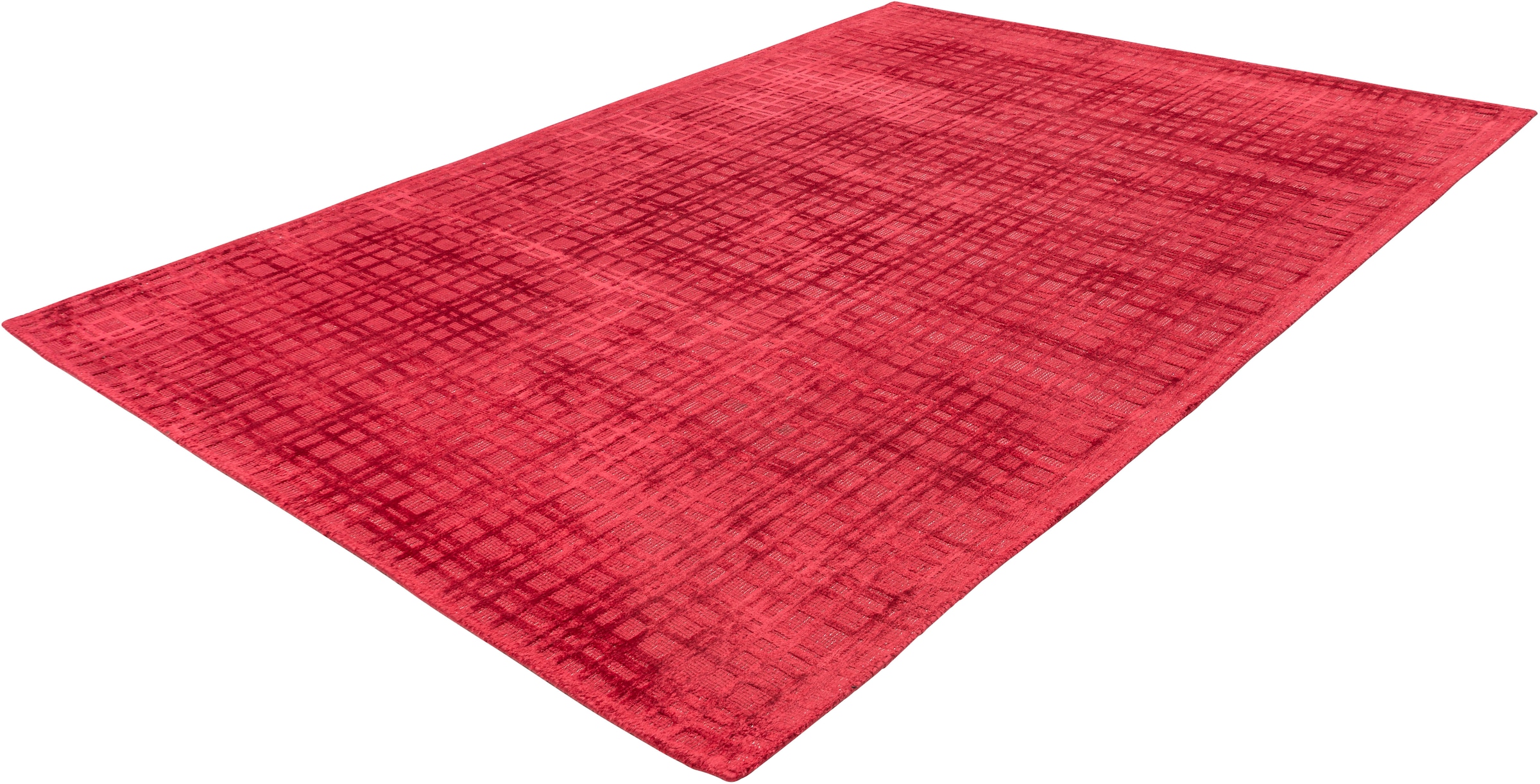 Padiro Teppich »Karma 125«, rechteckig, 8 mm Höhe, Handgewebter Teppich mit 3D-Design, weiche Haptik, pflegeleicht