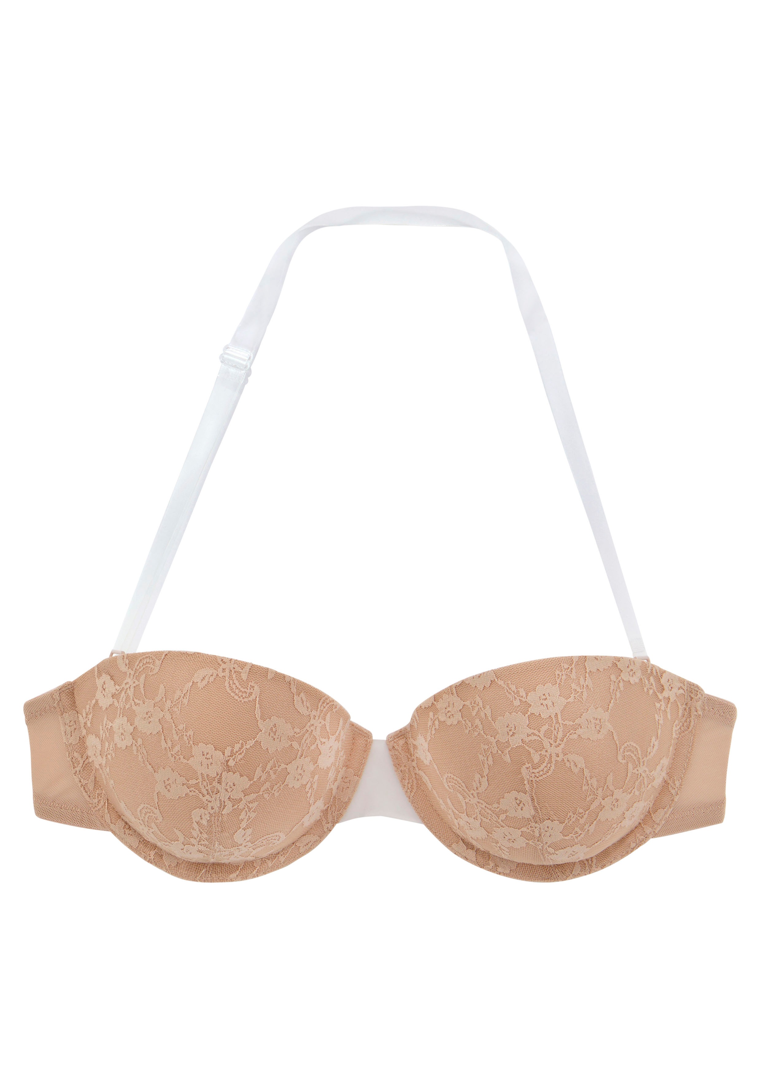 Thumbnail - LASCANA Schalen-BH mit transparentem Rückenteil und abnehmbaren Neckholder