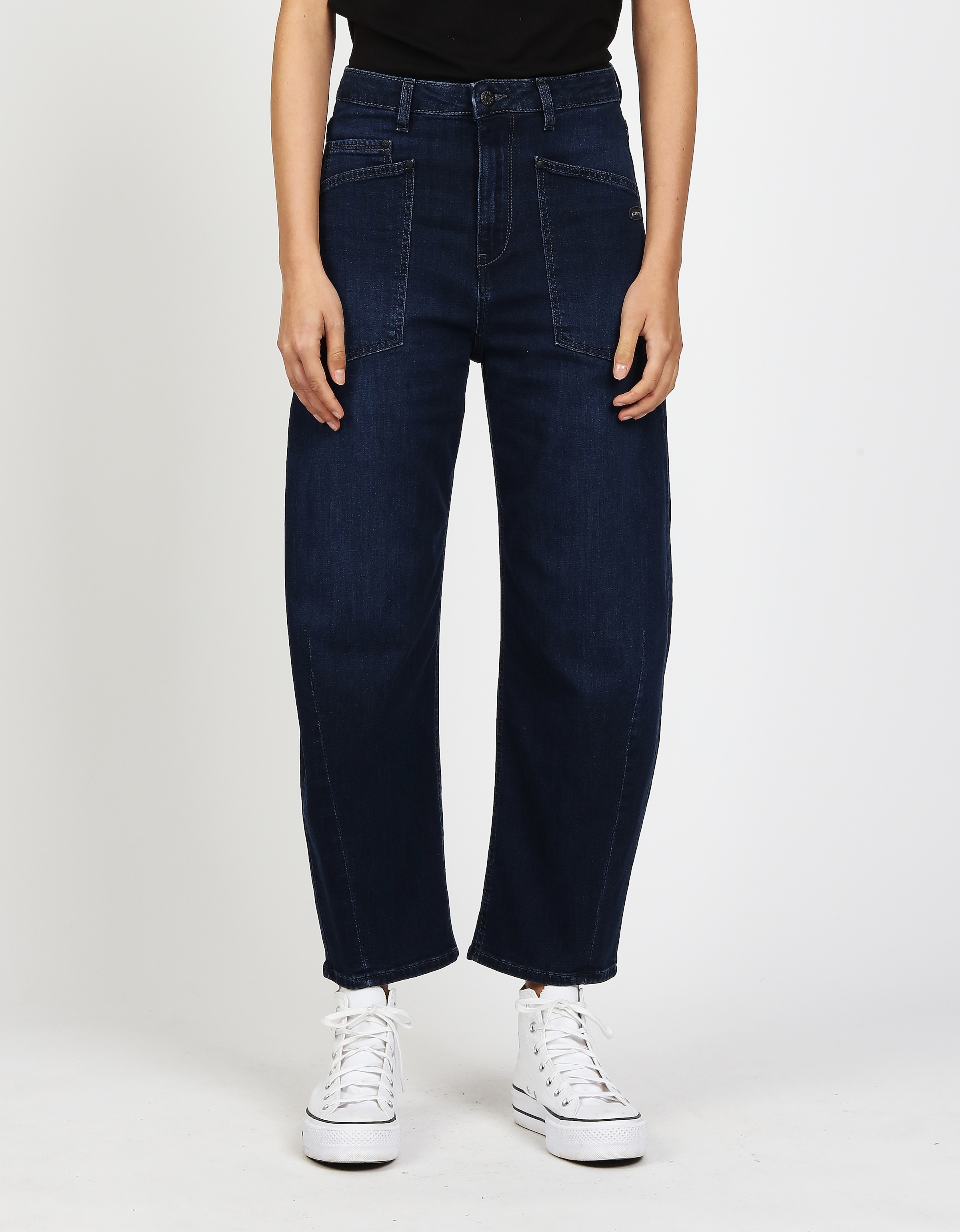 GANG Relax-fit-Jeans "94ODINA" mit tiefsitzenden aufgesetzten Taschen vorn günstig online kaufen