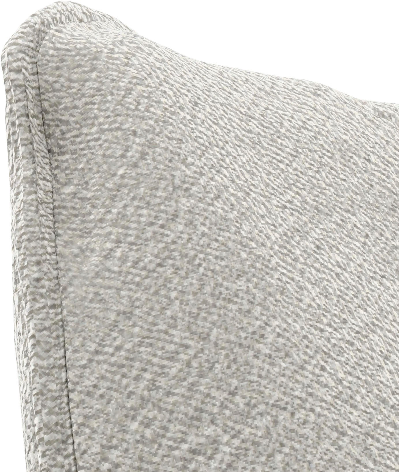 TRENDMANUFAKTUR Ecksofa »Fordon, Schlafsofa mit Bettkasten, Couch in L-Form, Breite 250 cm«, in Struktur fein LEO, haustierfreundlich, wollweiß, Recamiere rechts