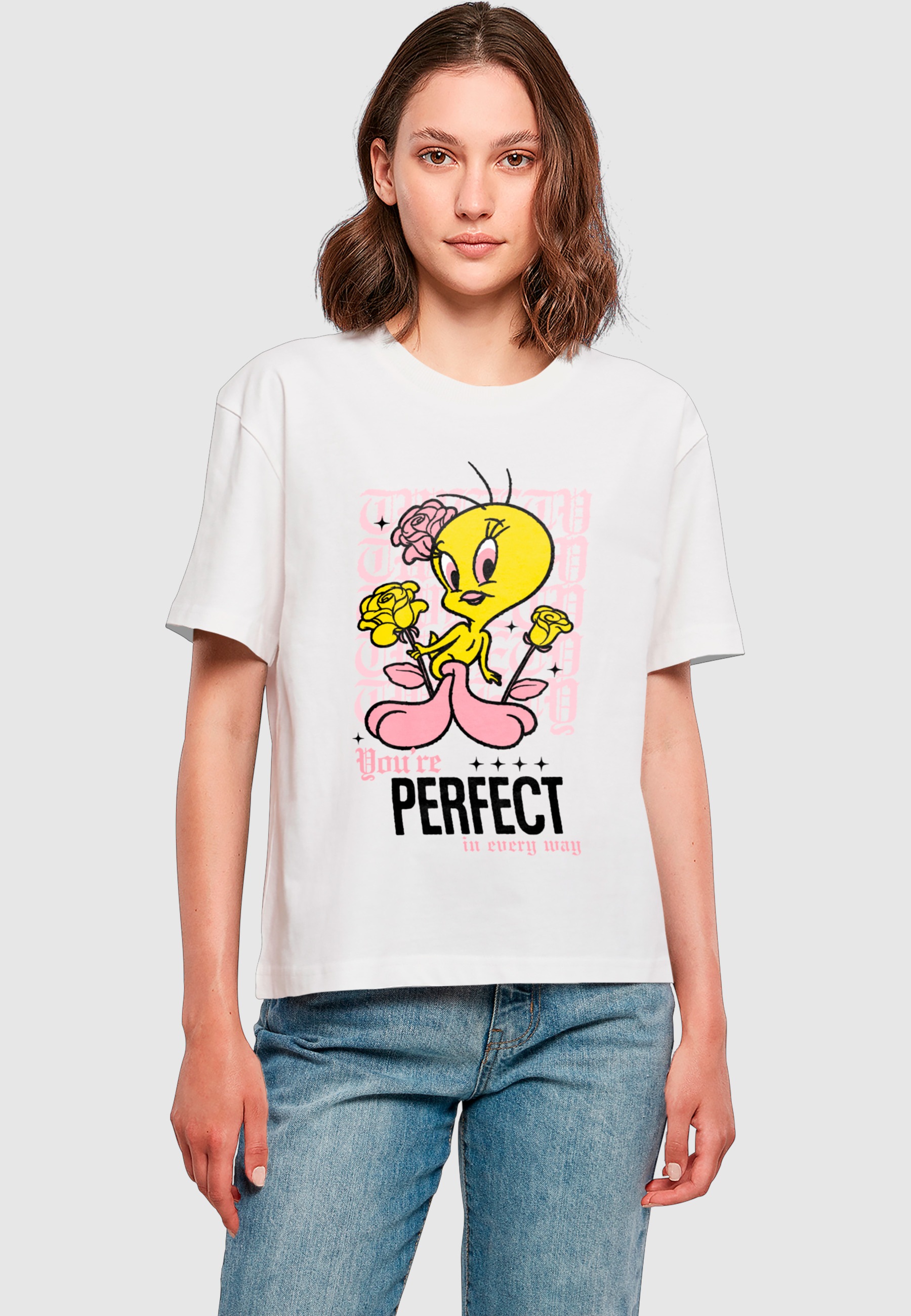 Merchcode T-Shirt »Merchcode Tweety Perfect Tee« 1
