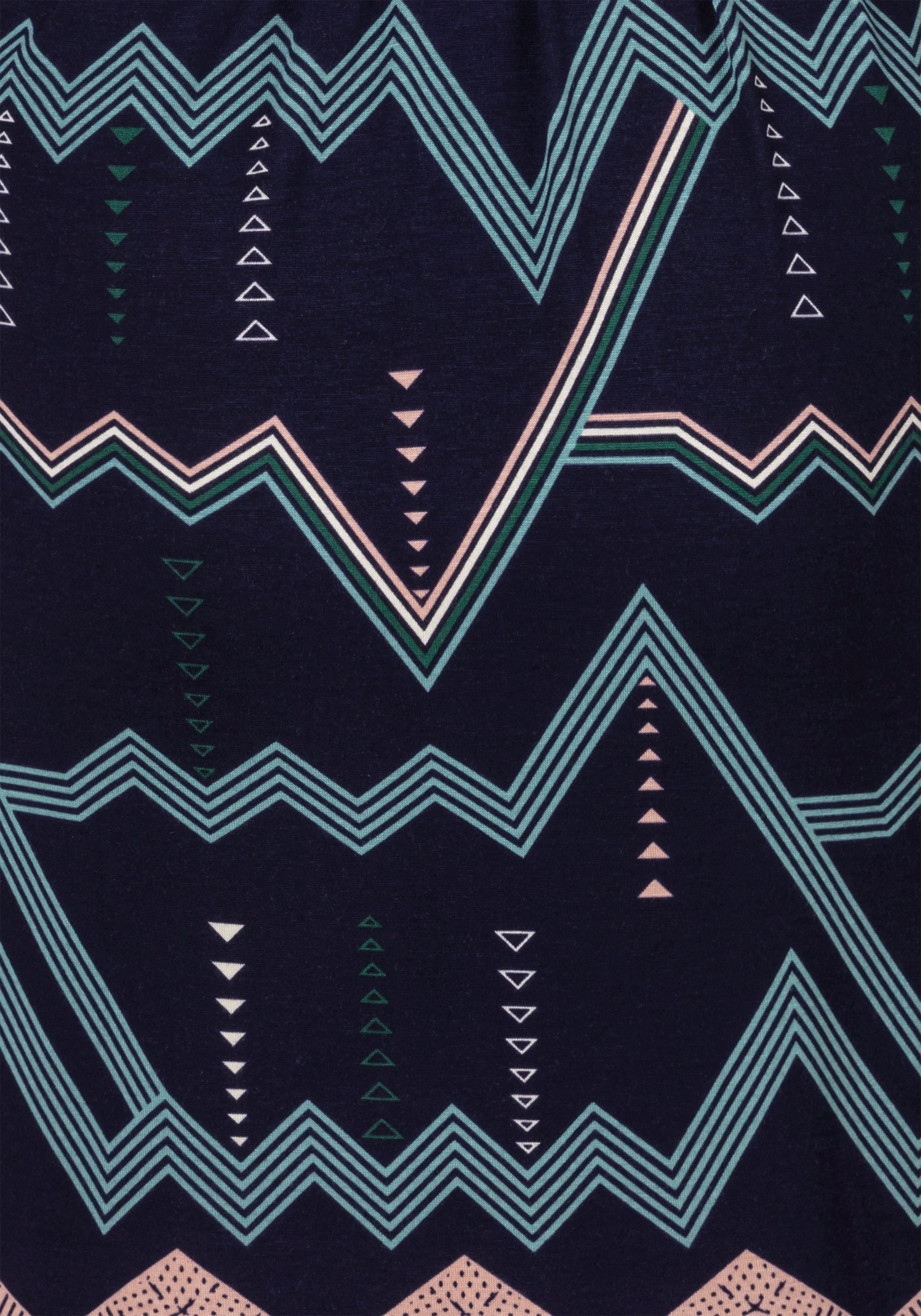 LASCANA Kimono, mit grafischem Zick-Zack Muster online bestellen | BAUR