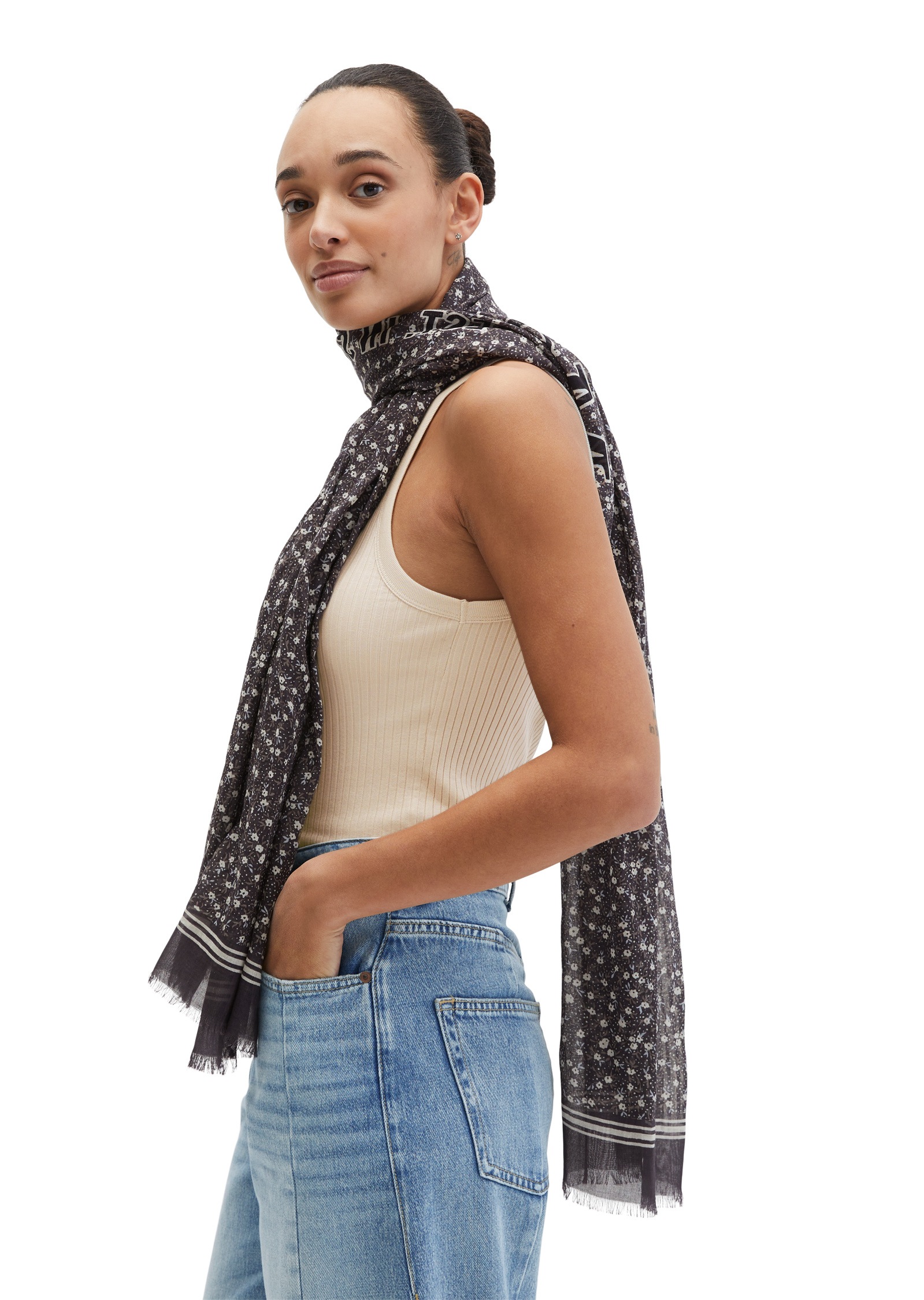 Thumbnail - Marc OPolo Schal "mit TENCEL™ Lyocell"