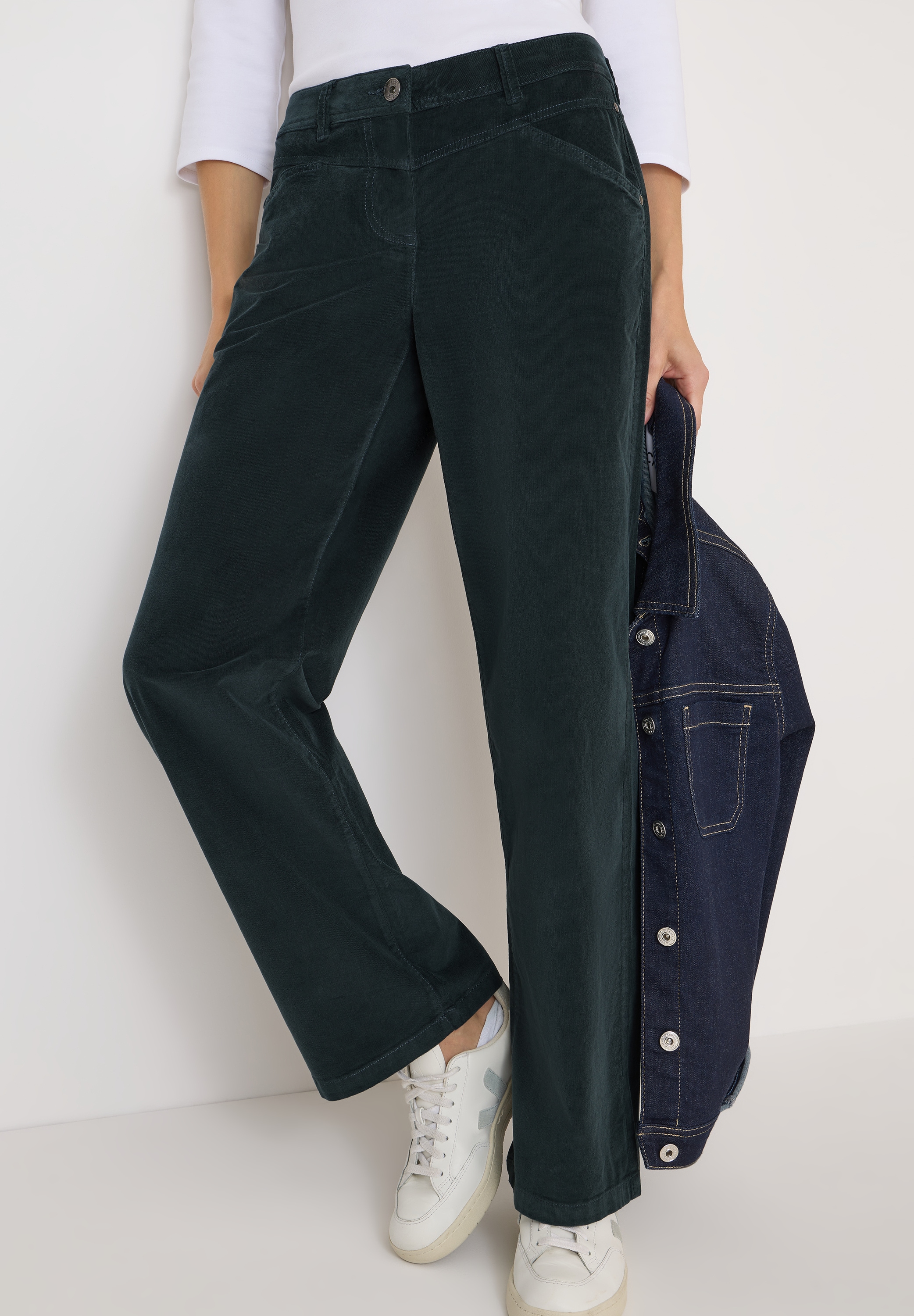 Cecil Cordhose  High Waist