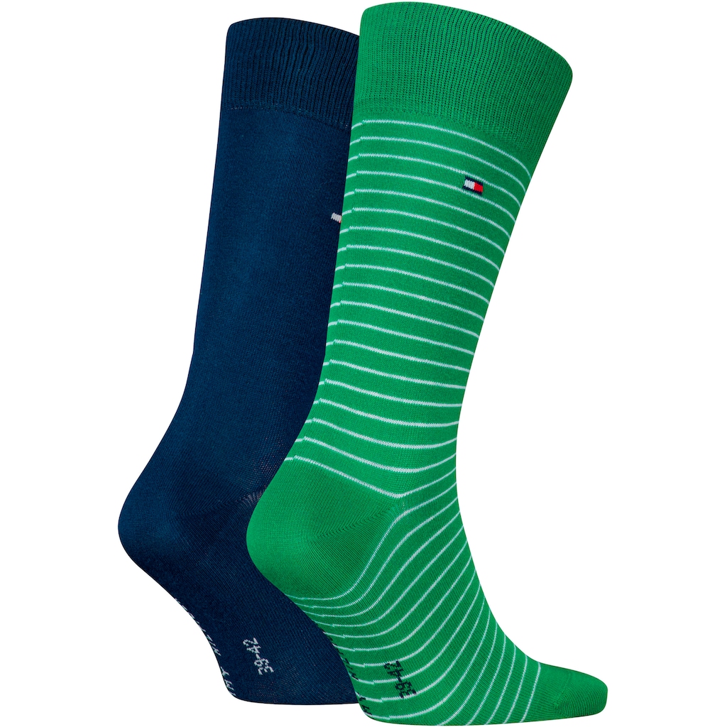 Tommy Hilfiger Basicsocken, (2 Paar)