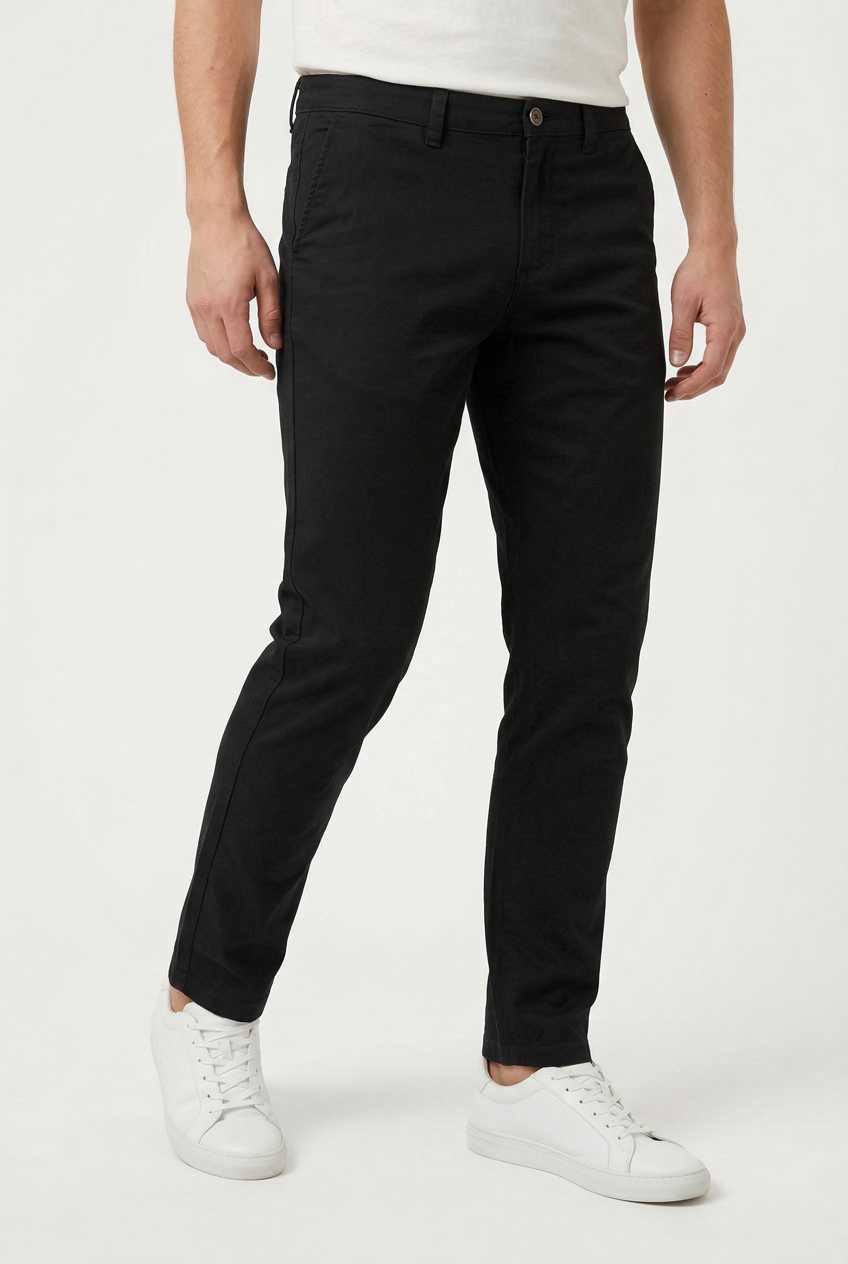 Jack & Jones PlusSize Chinohose "JPSTMARCO JJDAVE LC NOOS PLS" Baumwollmischung, slim fit