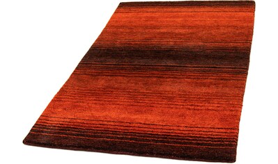 morgenland Wollteppich »Gabbeh Teppich handgewebt rot«, rechteckig, 15 mm Höhe kaufen