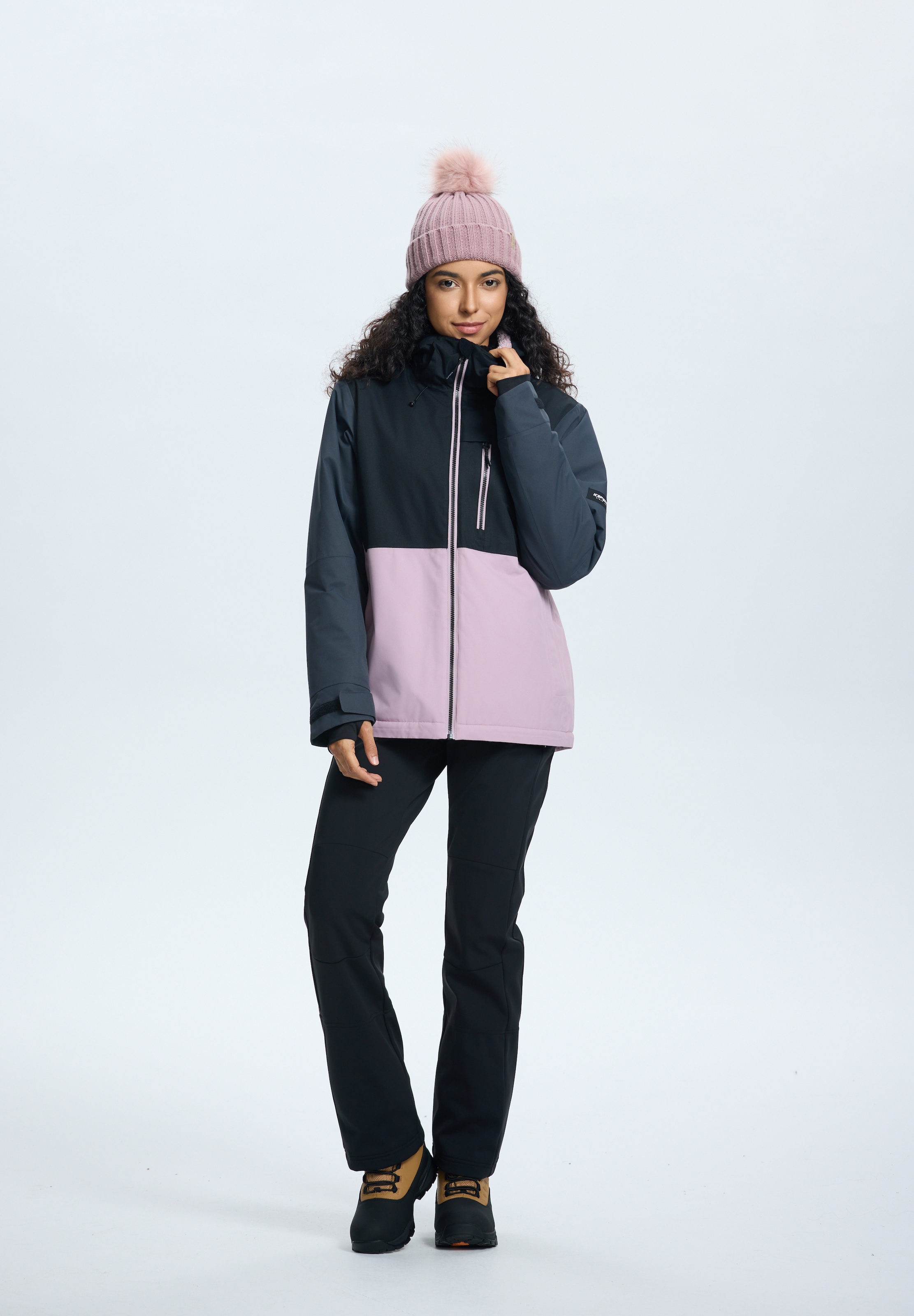 Icepeak Skijacke "ICEPEAK CATHAY" mit versiegelten Nähten, atmungsaktiv, wasserdicht, winddicht