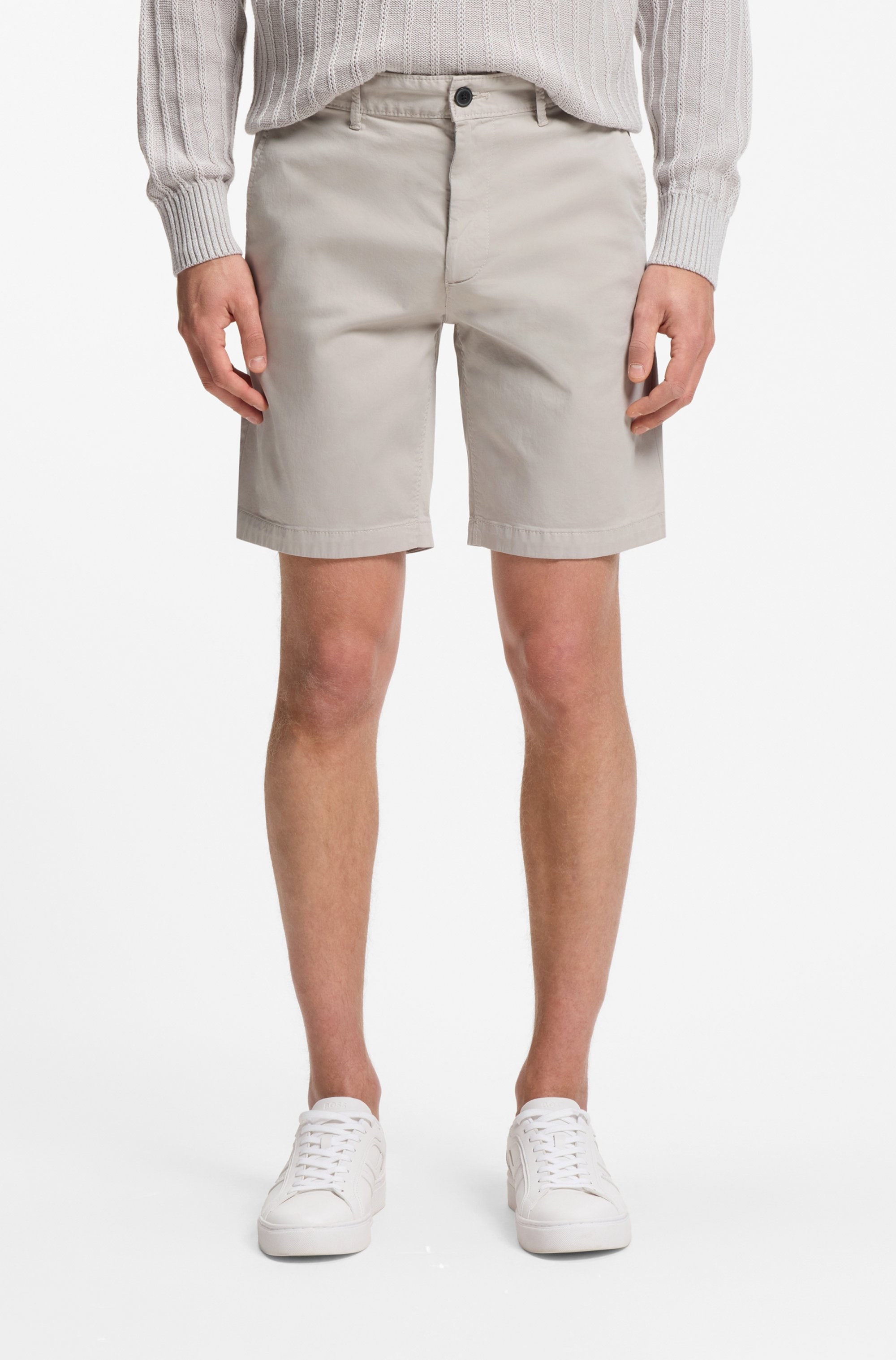 BOSS ORANGE Chinoshorts "slim Shorts" in moderner Passform