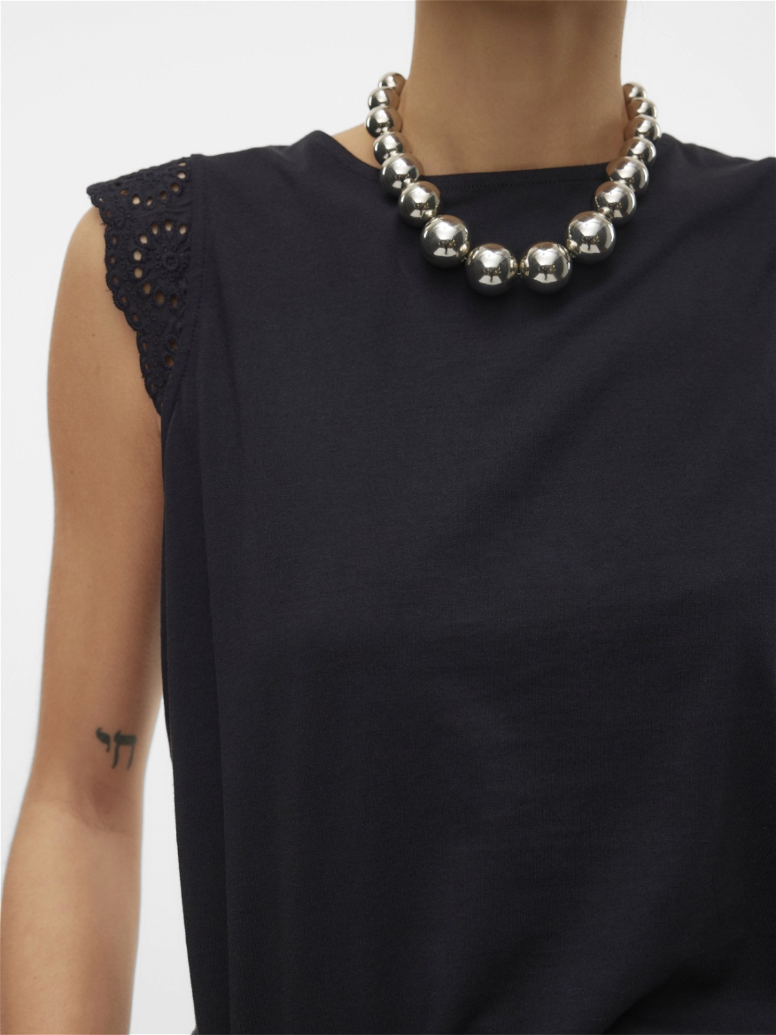 Vero Moda T-Shirt »VMEMILY SL GATHERING TOP JRS NOOS«