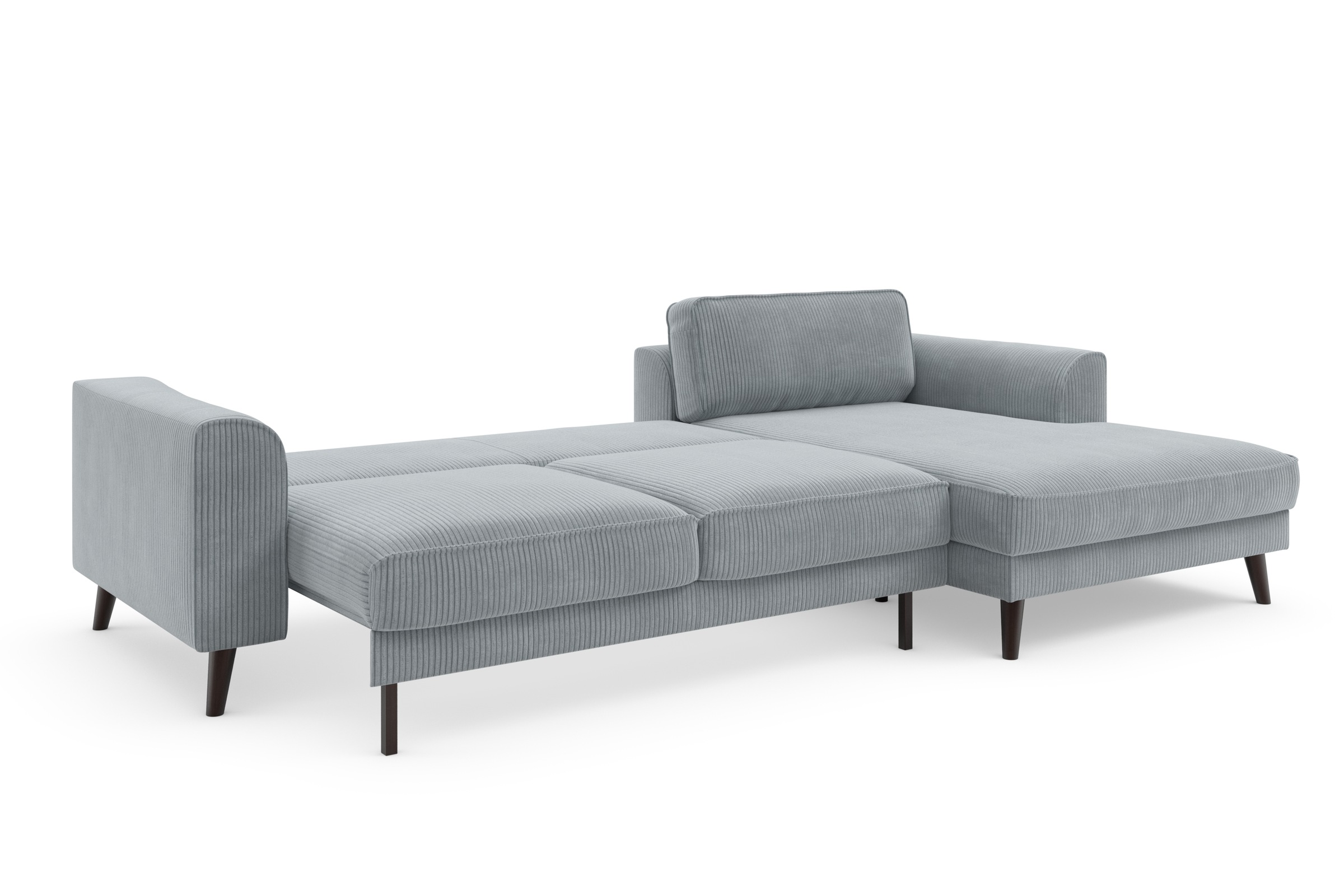 TRENDMANUFAKTUR Ecksofa »Lumber Jack, elegantes Designsofa, zeitlos modern, hoher Sitzkomfort«, wahlweise mit Bettfunktion u. Bettkasten, L-Form