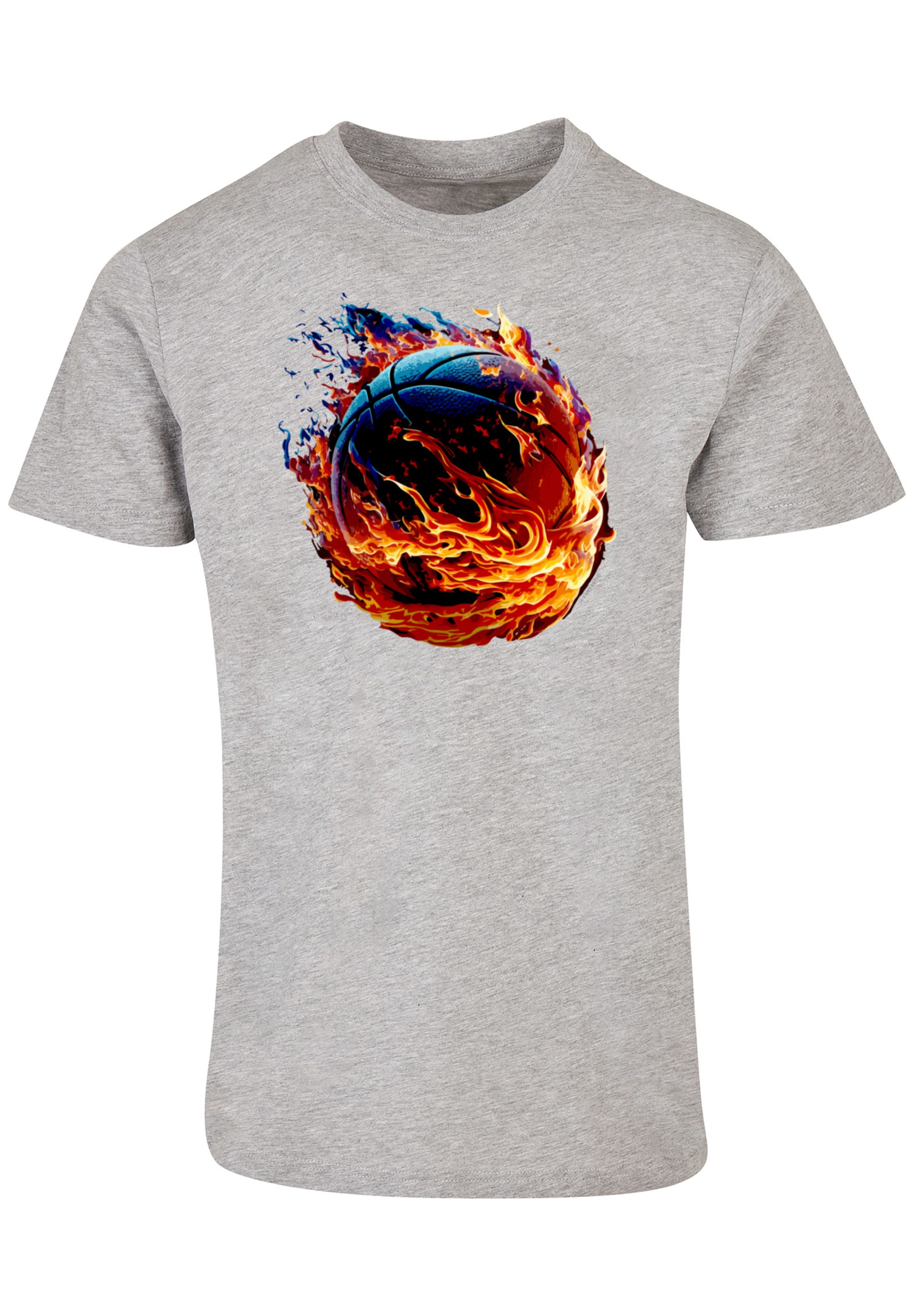 F4NT4STIC T-Shirt "Basketball On Fire Sport UNISEX" Print günstig online kaufen